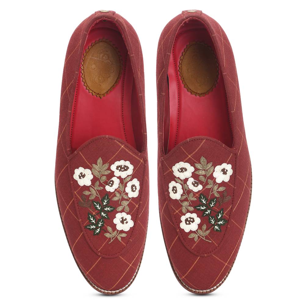 Banjaaran India Rouge Red Slip_on for Men (discontinued) - view 2