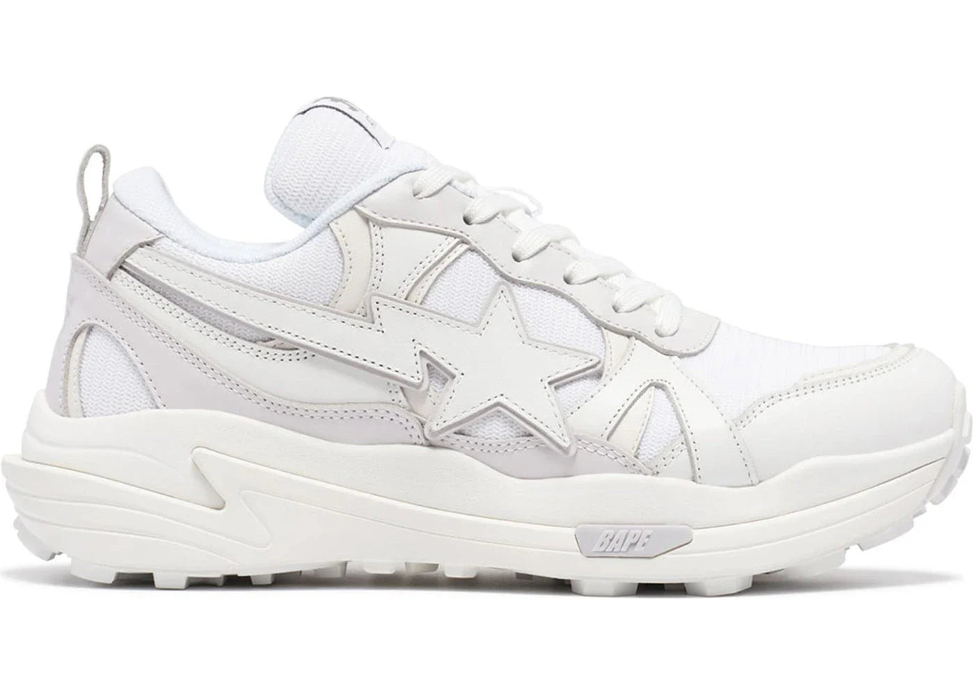 BAPE A Bathing Ape Trail Sta White