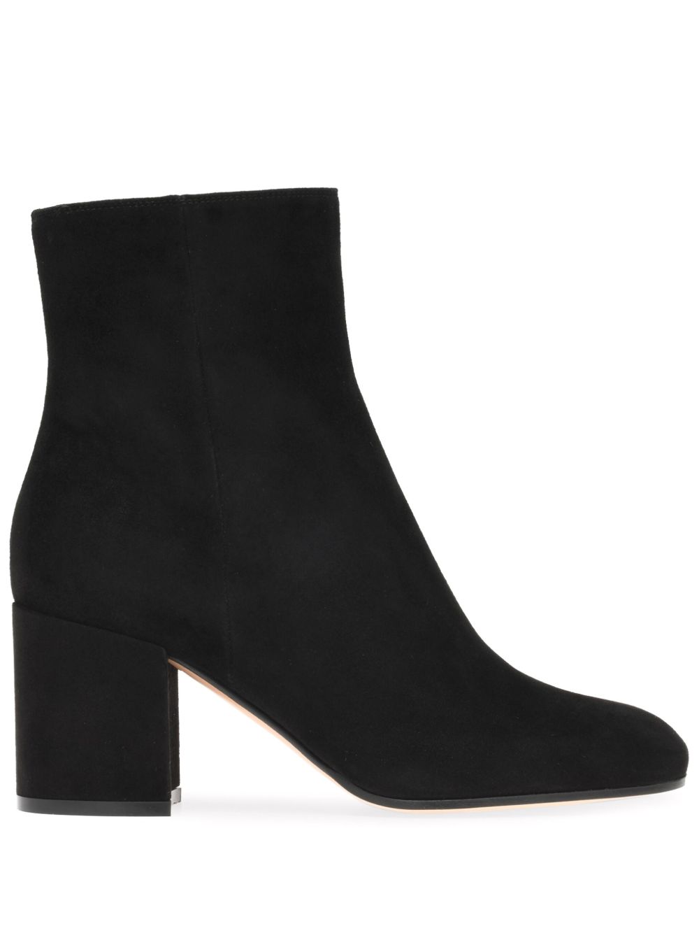 Gianvito Rossi Boots BLACK – Suede 100%