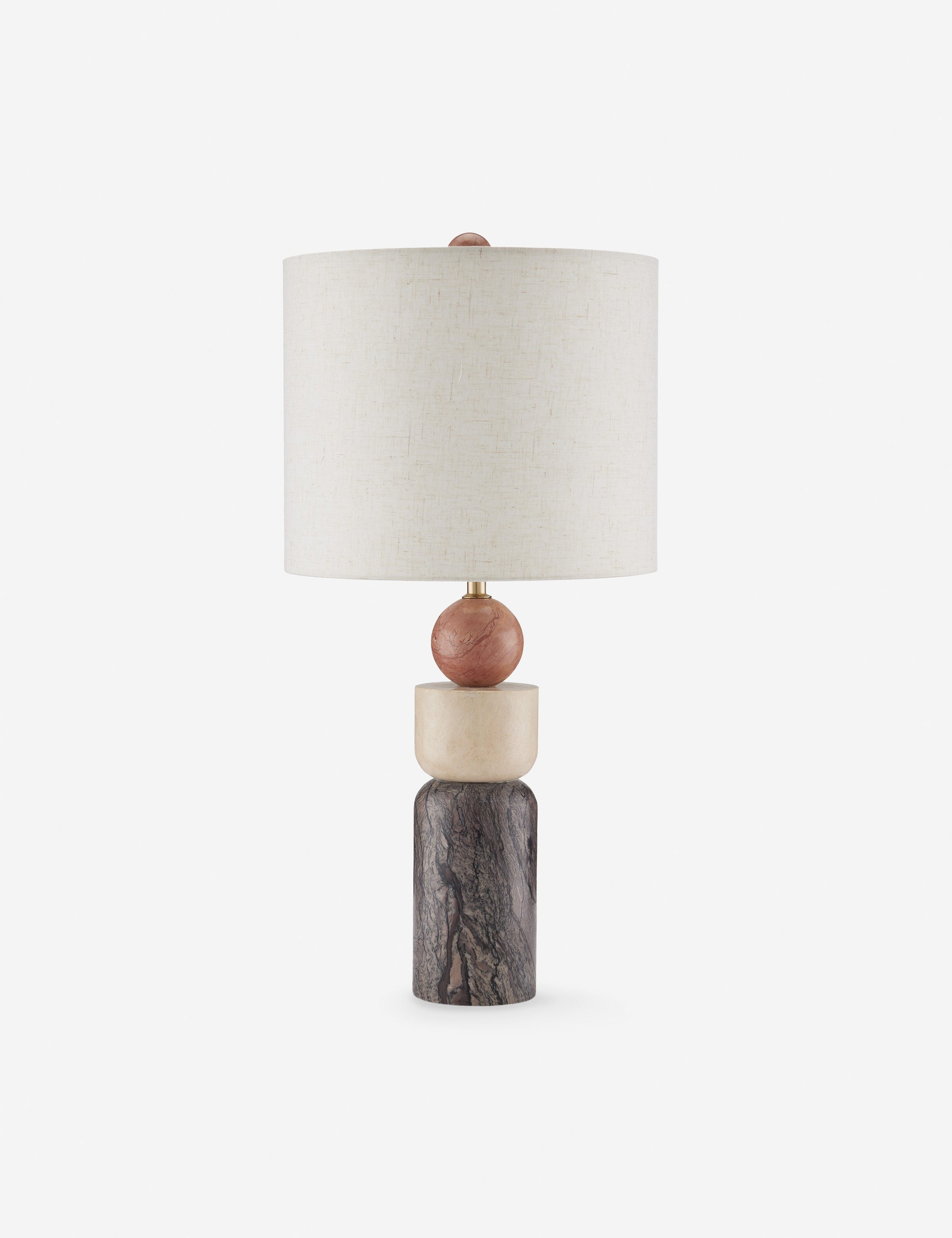 Lulu and Georgia Emberly Table Lamp – Mixed Marble