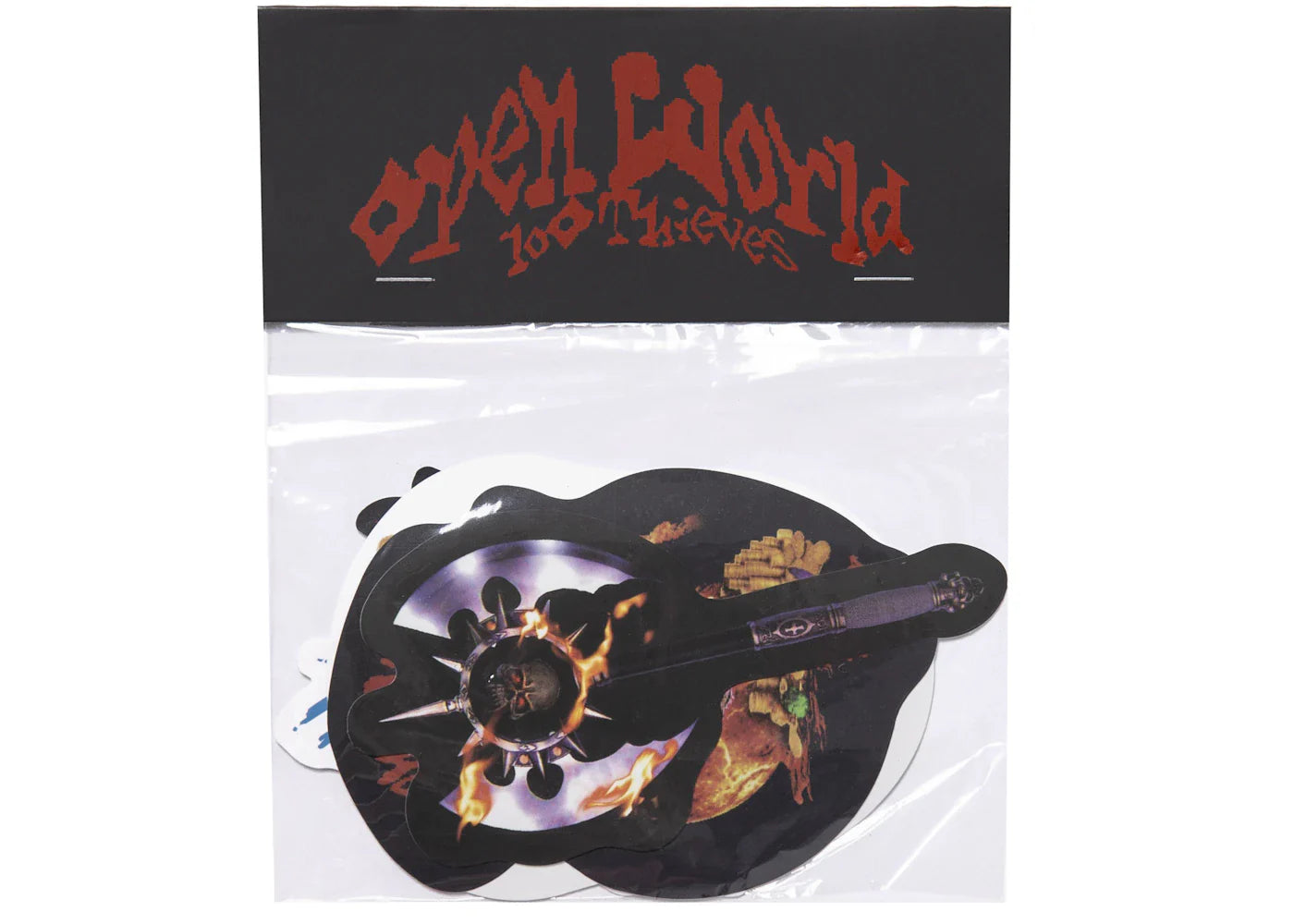 100 Thieves Open World Sticker Pack Multi