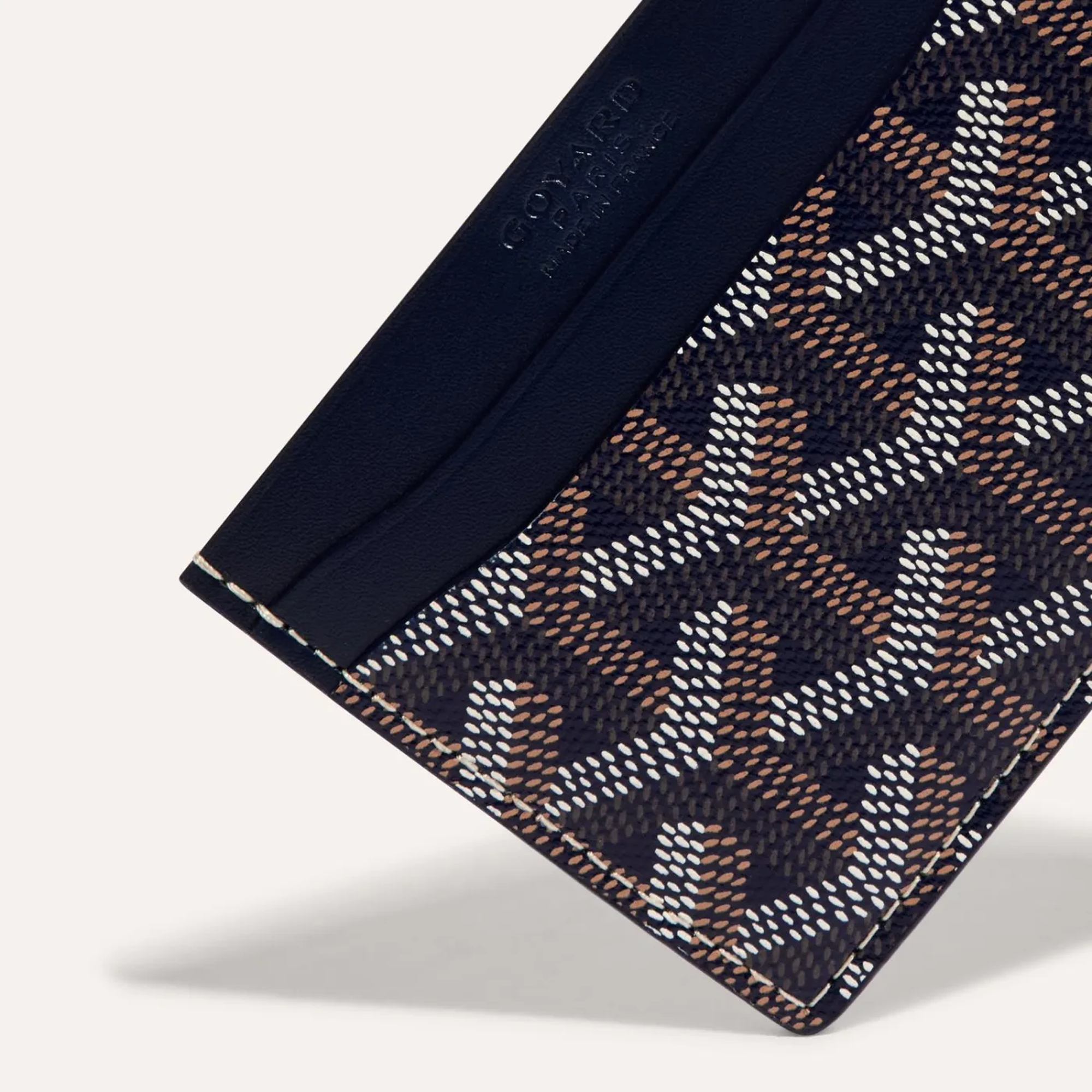 Goyard Saint-Sulpice Card Wallet Navy Blue - view 3