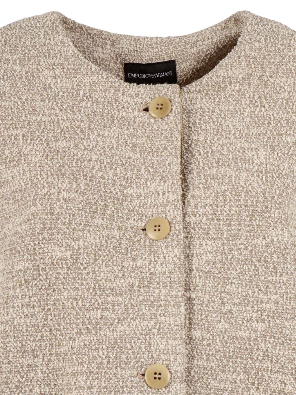 Emporio Armani Cotton blend blazer jacket - view 2