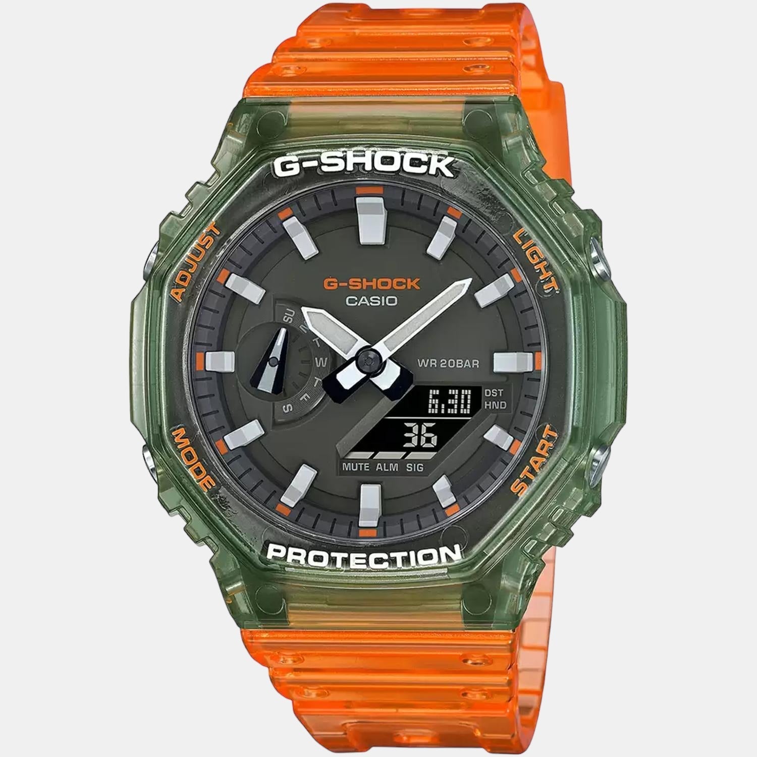 Casio G-Shock Men Quartz Black Dial Analog-Digital Resin Watch G1117 - view 2