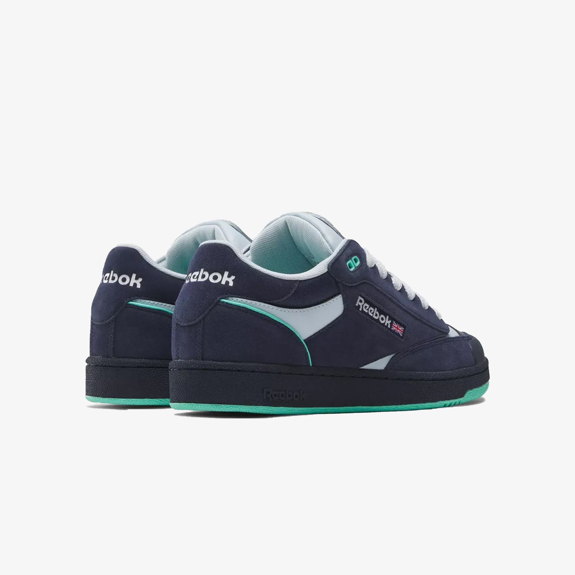 Reebok | CLUB C BULC { VECTOR NAVY/FEEL GOOD BLUE/CYBER MINT - view 2