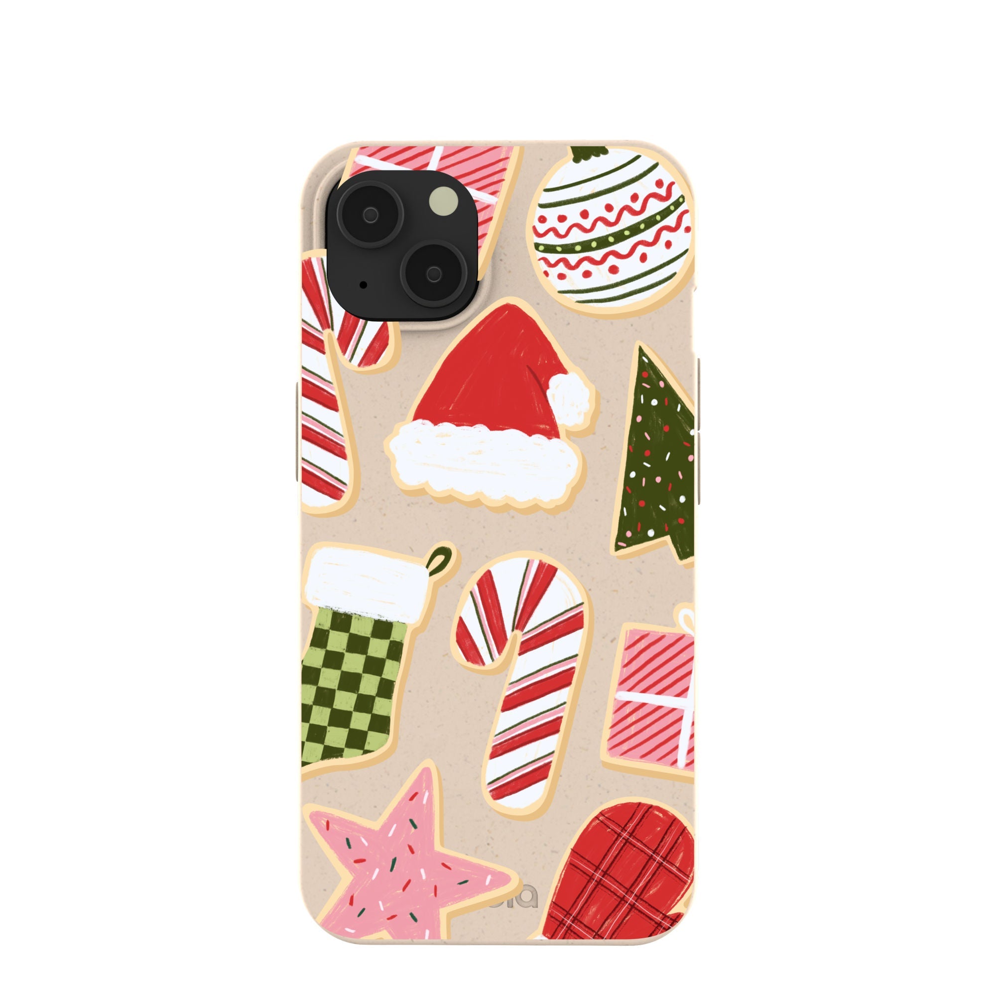 Pela Case Seashell Festive Cookies iPhone 13 Case