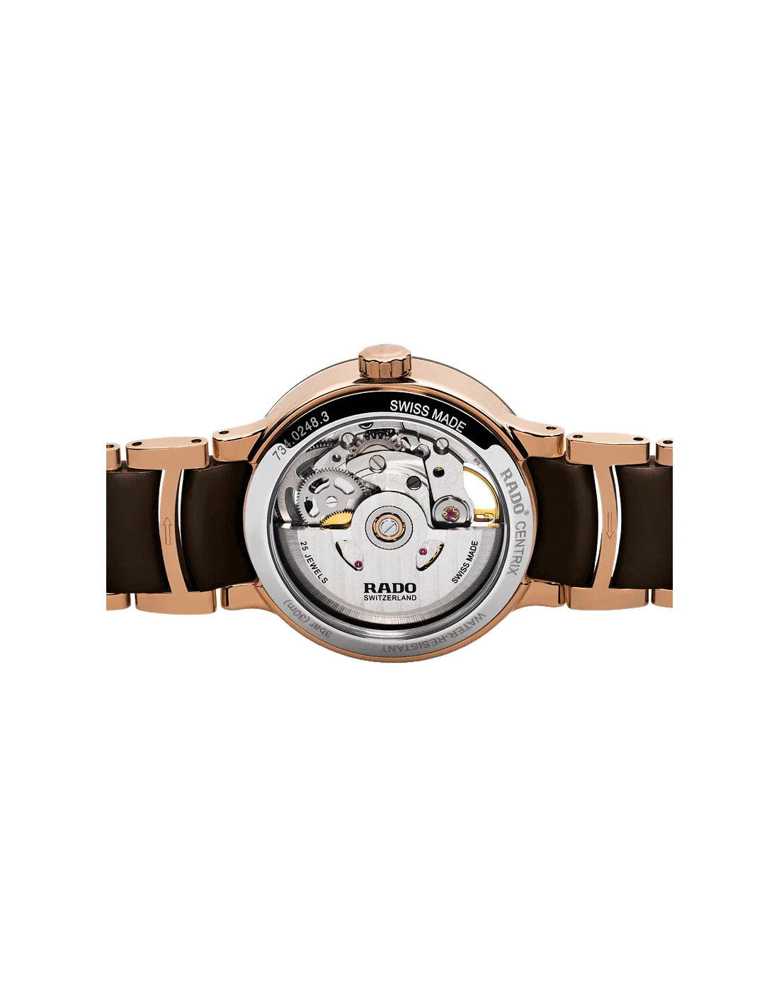 Rado Centrix Brown Dial Women 33mm - view 2