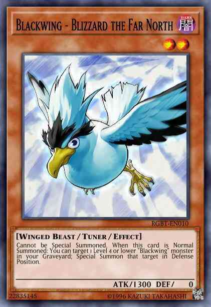 Yu-Gi-Oh! Blackwing - Blizzard the Far North - DP11-EN003 - Common - 1st Edition