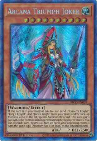 Yu-Gi-Oh! Arcana Triumph Joker - KICO-EN001 - Collector's Rare - 1st Edition