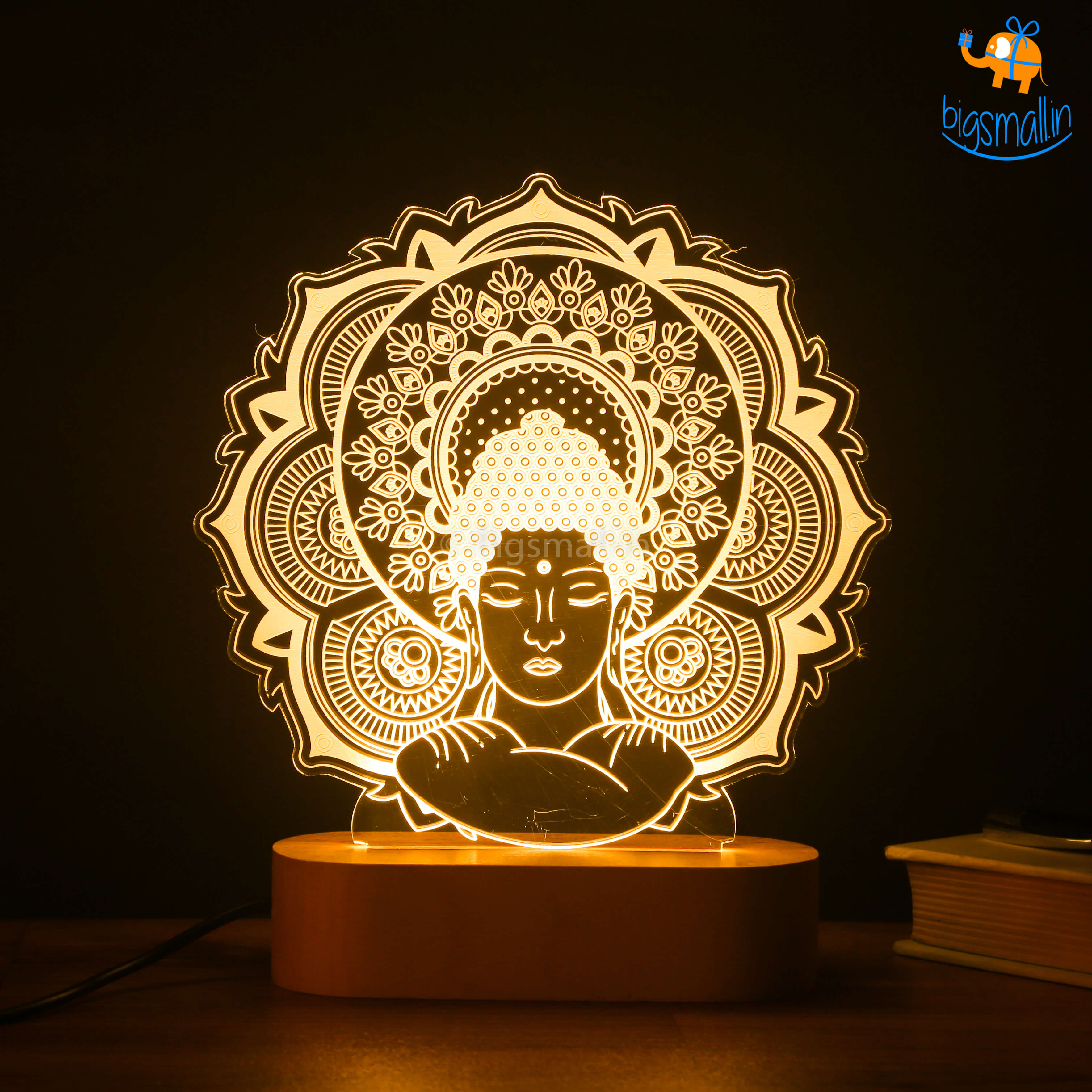 India Vibes Buddha Hologram Lamp - view 2