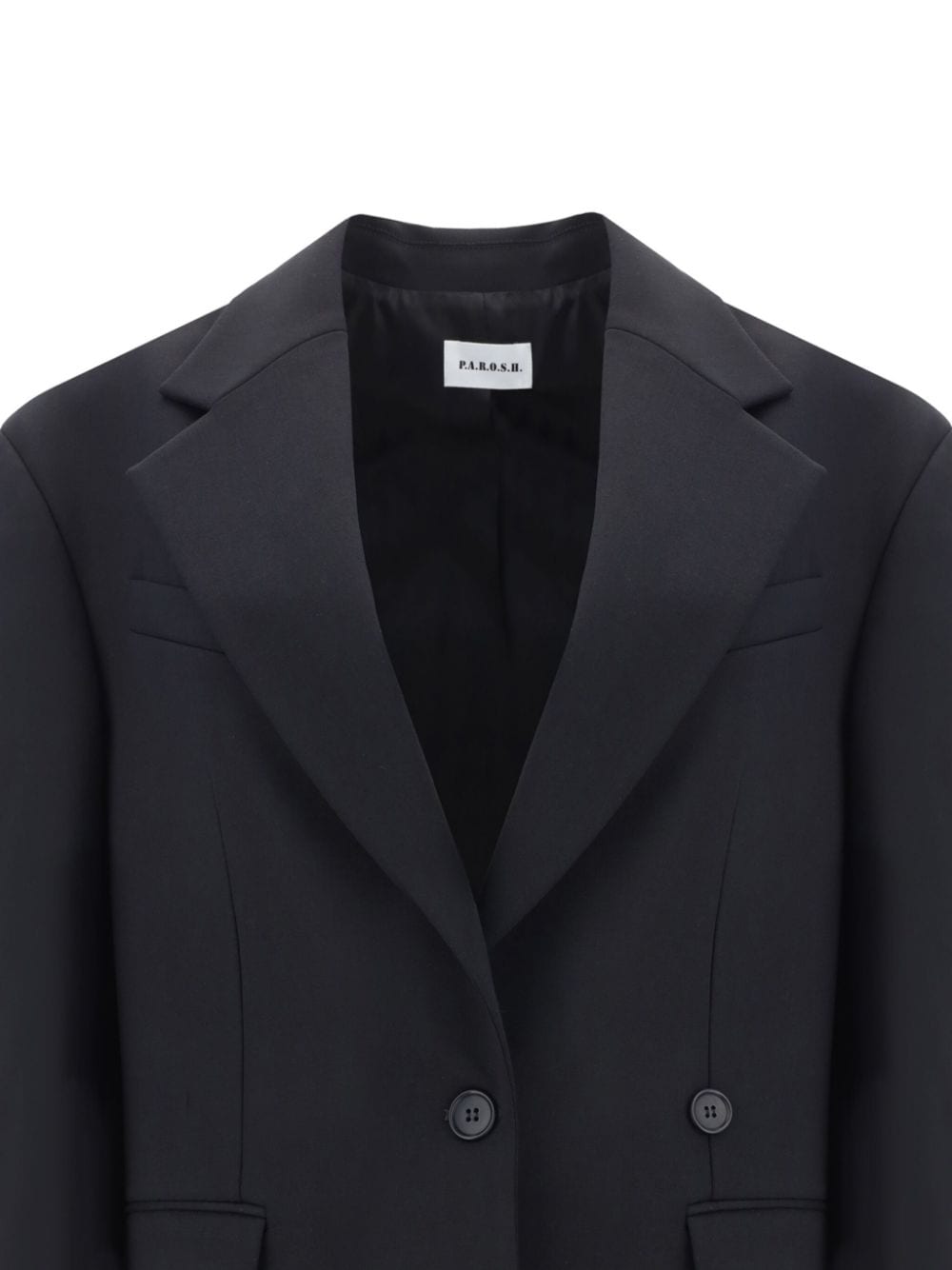 P.A.R.O.S.H. Wool single-breasted blazer jacket - view 2