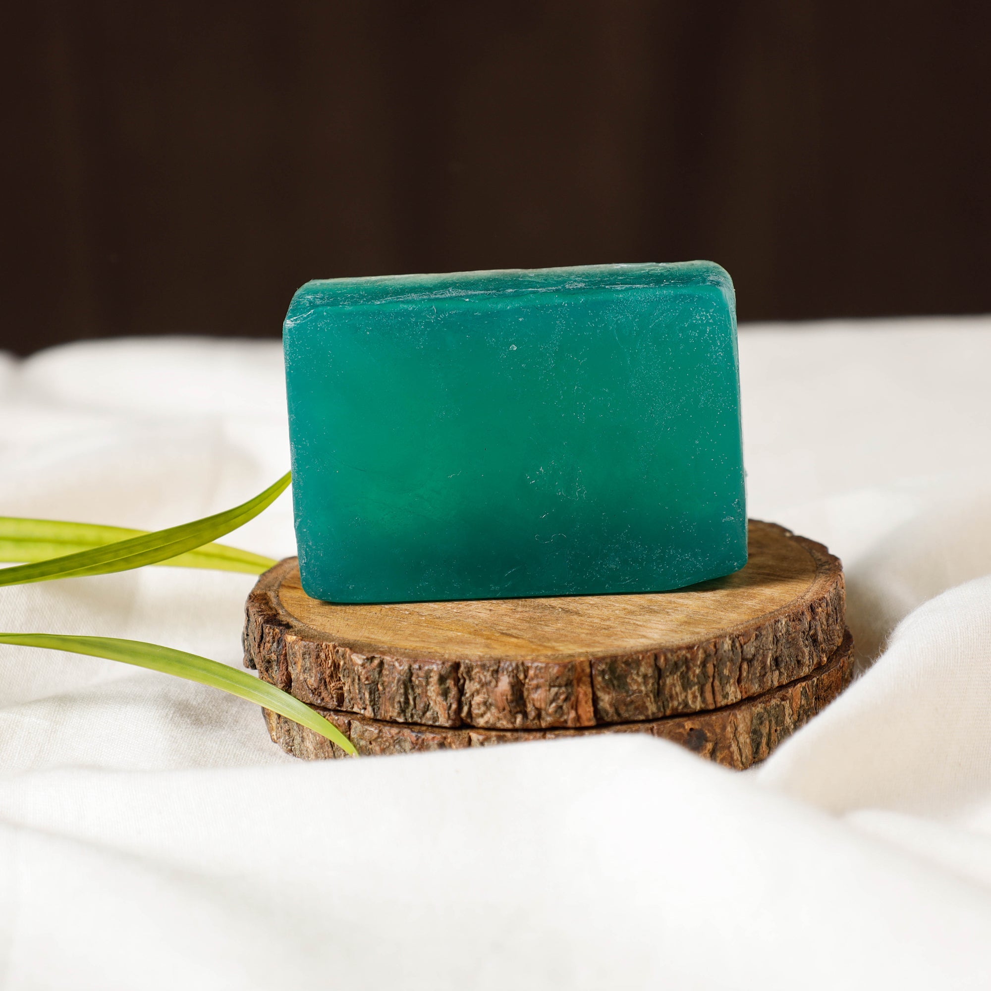ITOKRI CRAFTS INITIATIVE Bihra Handmade Natural Green Tea Mint Soap (100gm) - view 2