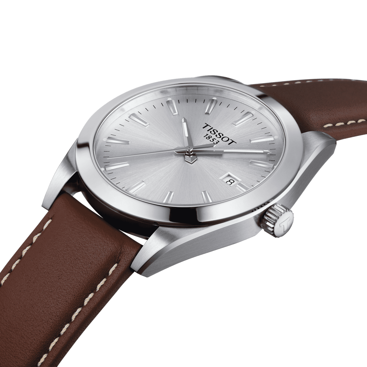Tissot T-Classic Silver Dial Men 40mm - view 2