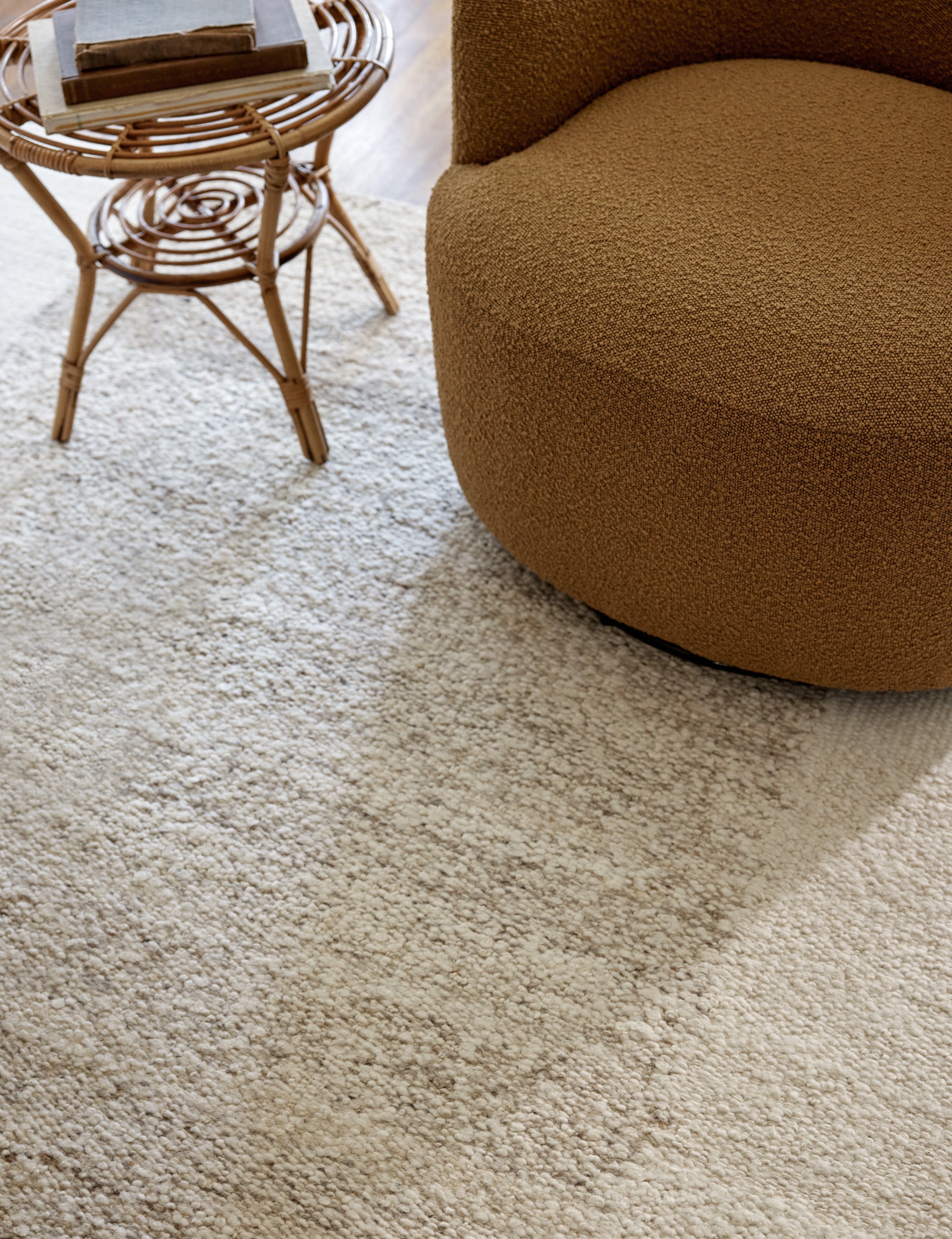 Lulu and Georgia Woburn Handwoven Wool Rug by Jake Arnold - view 4