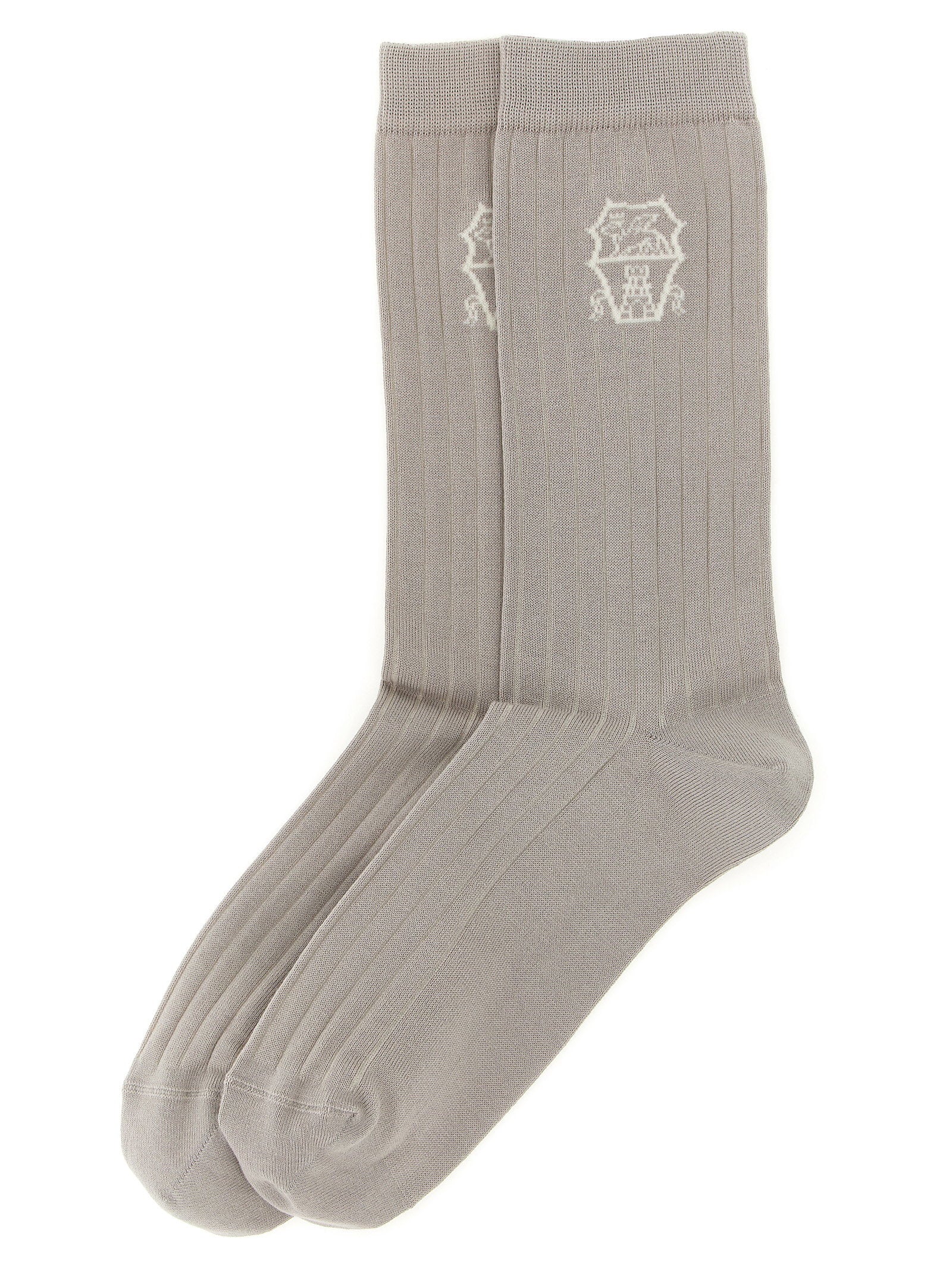 Brunello Cucinelli Socks Coat Of Arms Of Solomeo - view 2