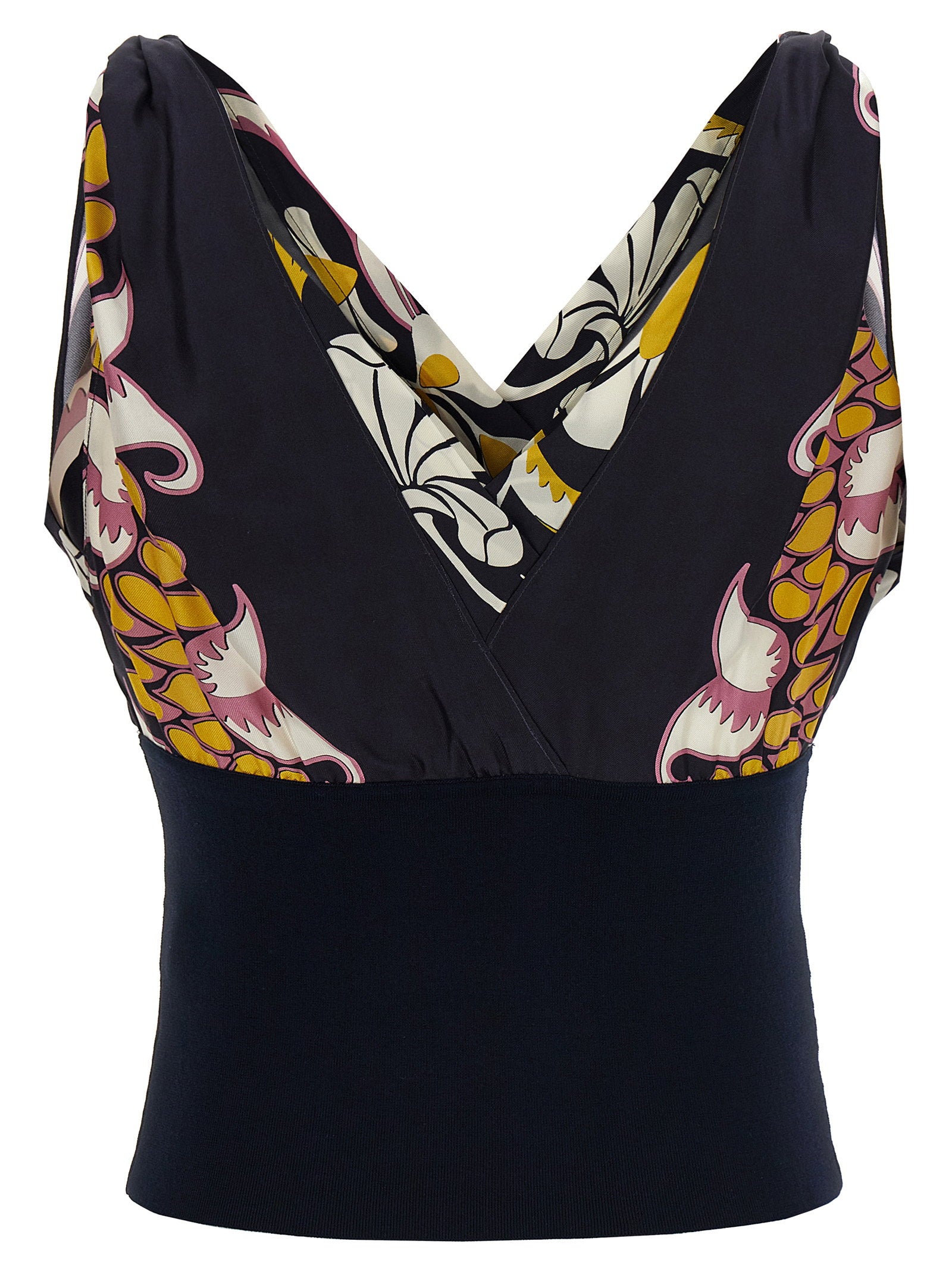Tory Burch Printed Silk Top – 100% silk - view 2