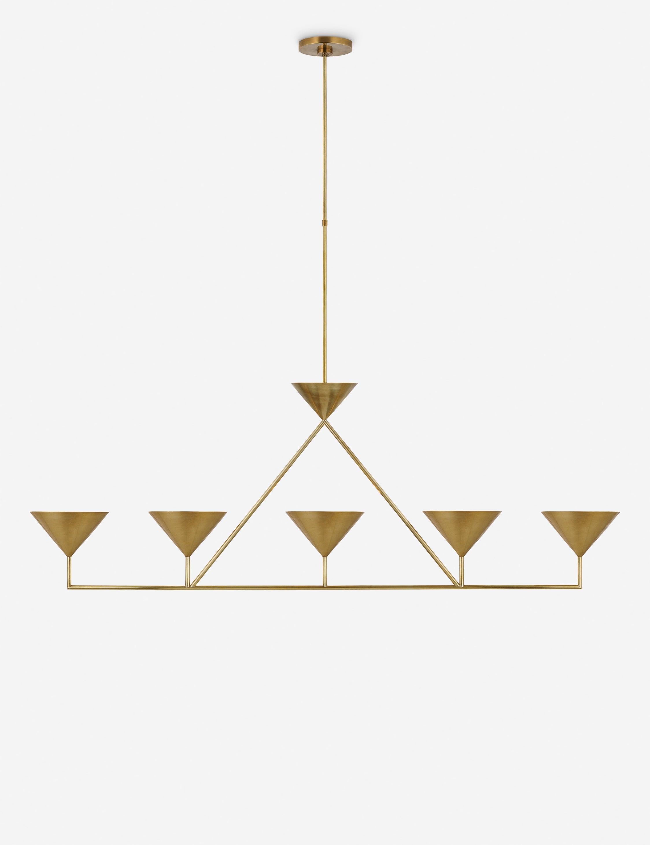 Lulu and Georgia Thierry Linear Chandelier - view 2