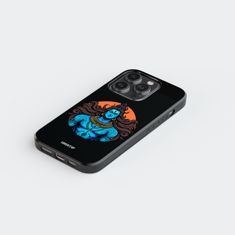 Design Phone Cases Lord Shiv Glass case - view 5