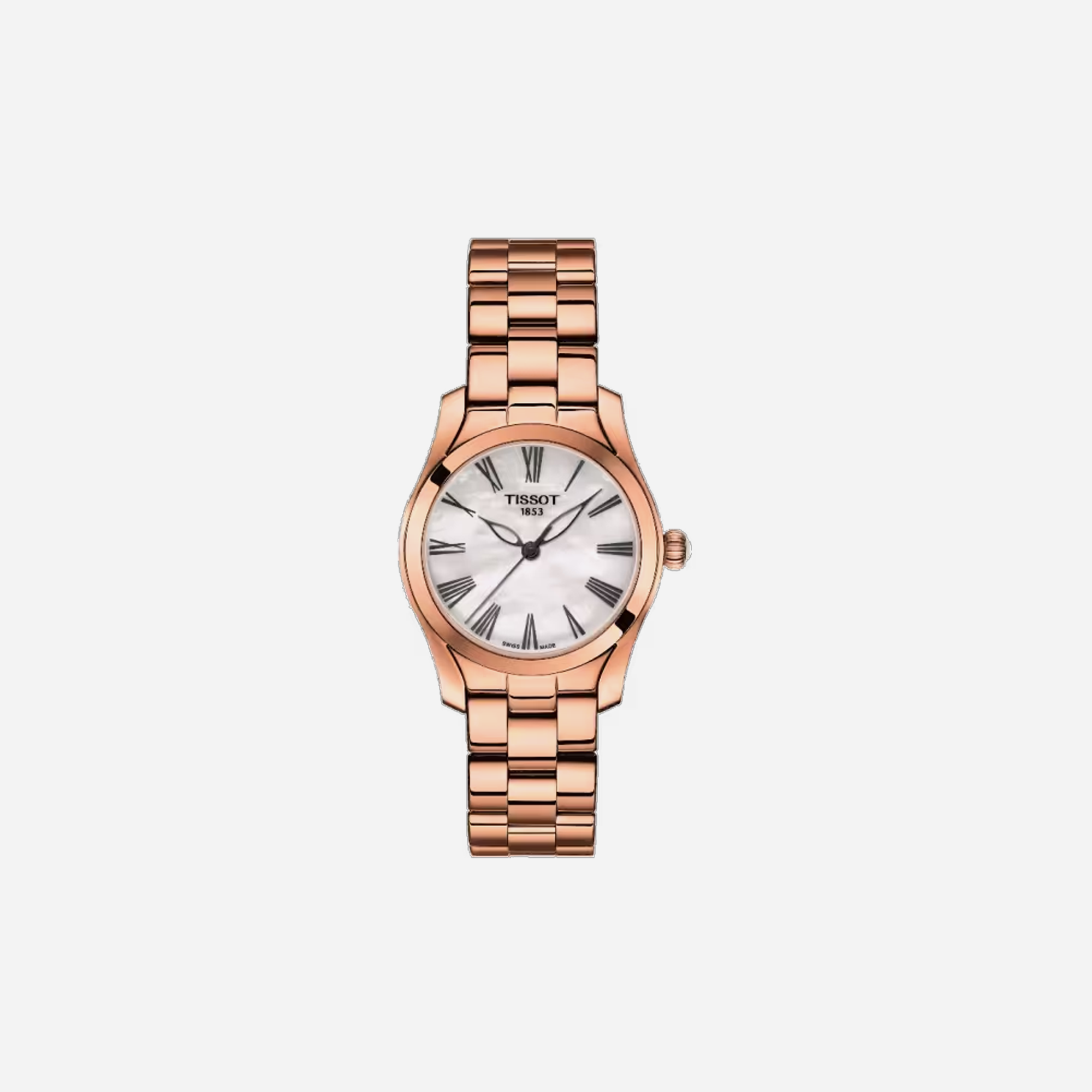 Tissot T-Wave Ladies White Dial Stainless Steel 30mm