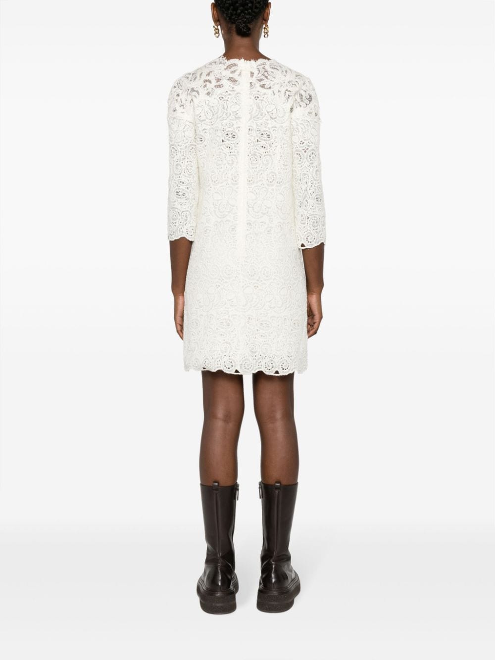 Ermanno Scervino Wool blend short dress - view 2
