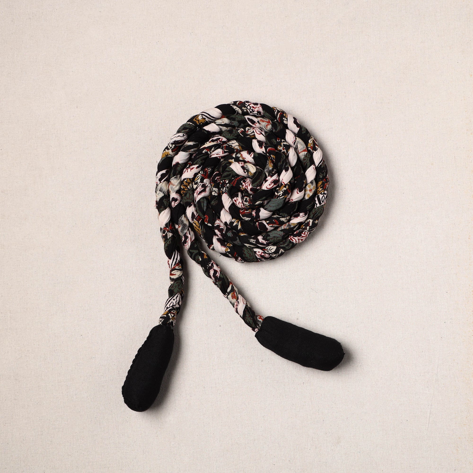 NOORI BAZAR Handmade Upcycled Fabric Skipping Rope 19