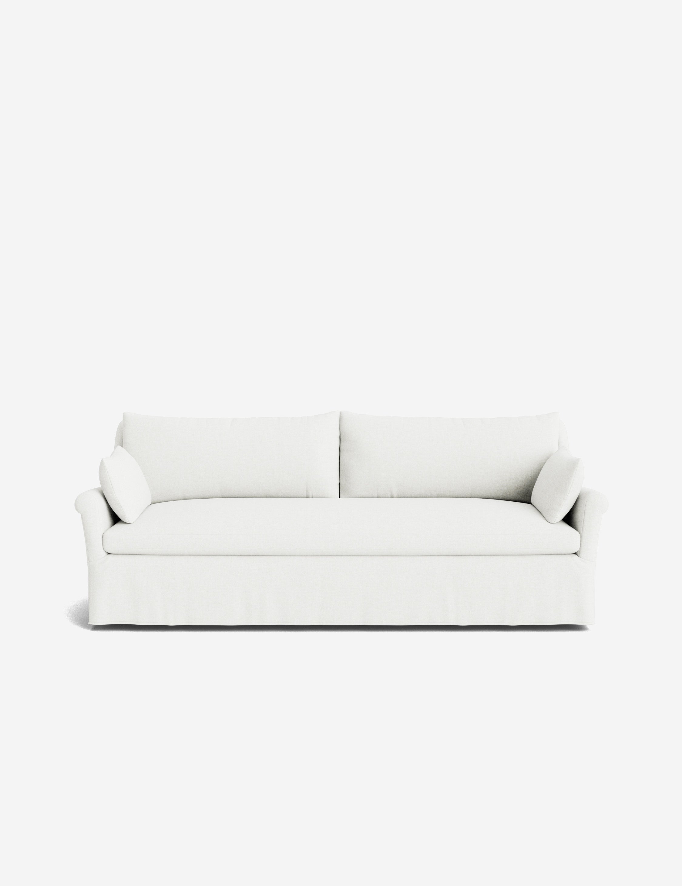 Lulu and Georgia Portola Rolled Arm Slipcover Sofa - view 74