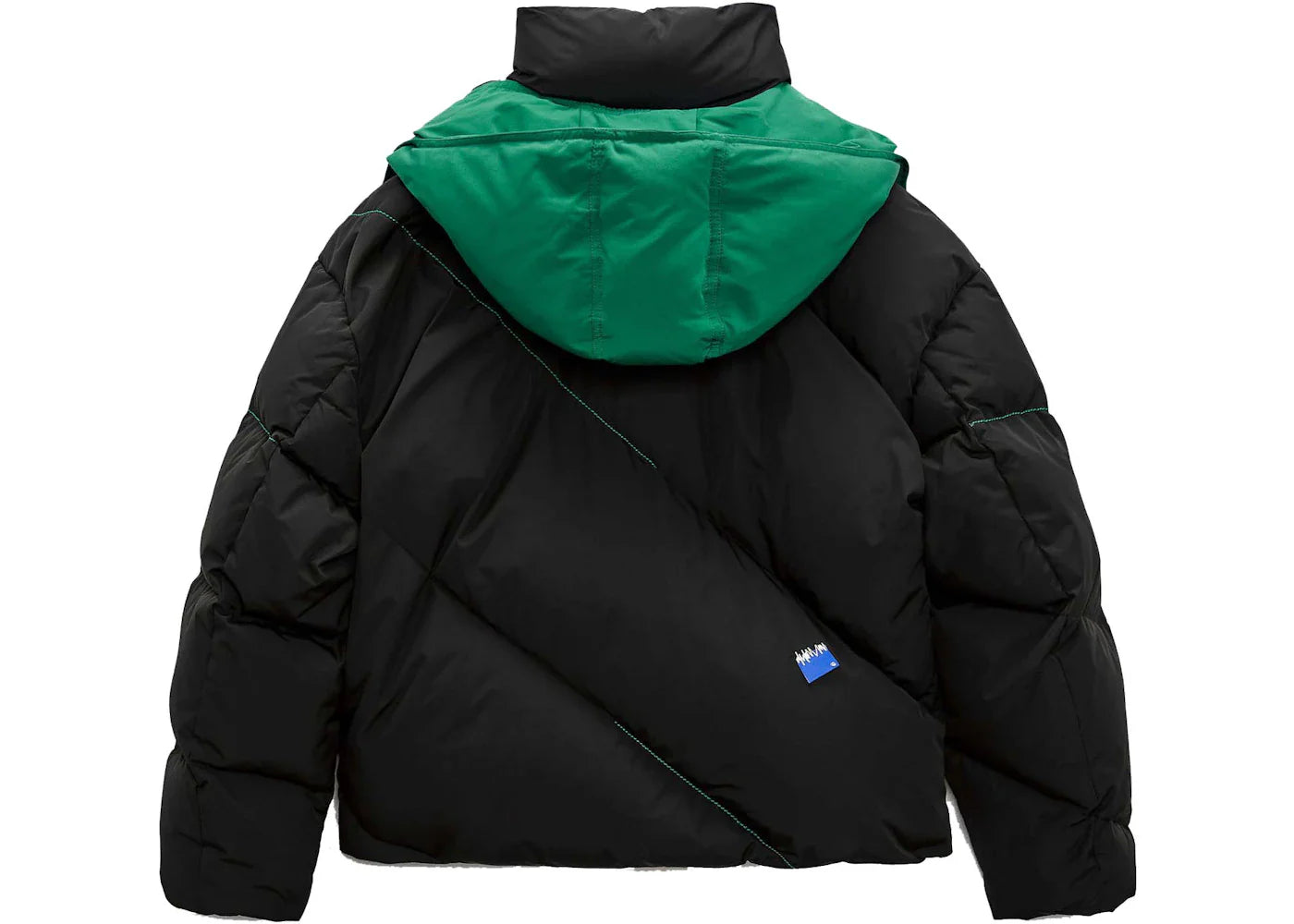 ADER error x Zara Oversized Puffer Jacket Black - view 2