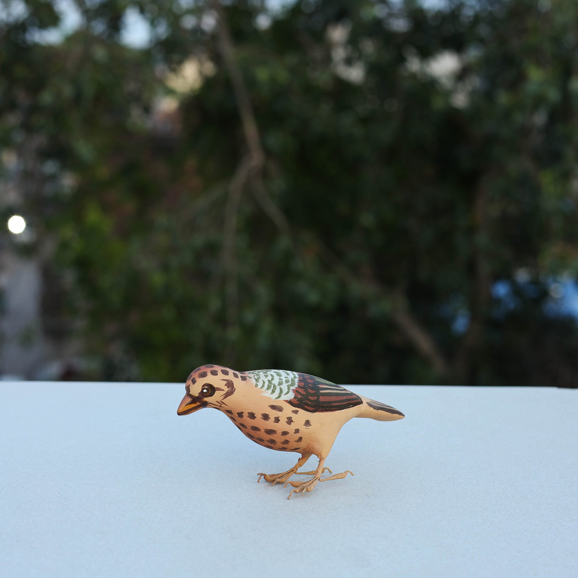 PAPIER MACHE BIRDS BY TRILOK THAKUR Bird - Handcrafted Paper Mache Home Decor Item - view 2