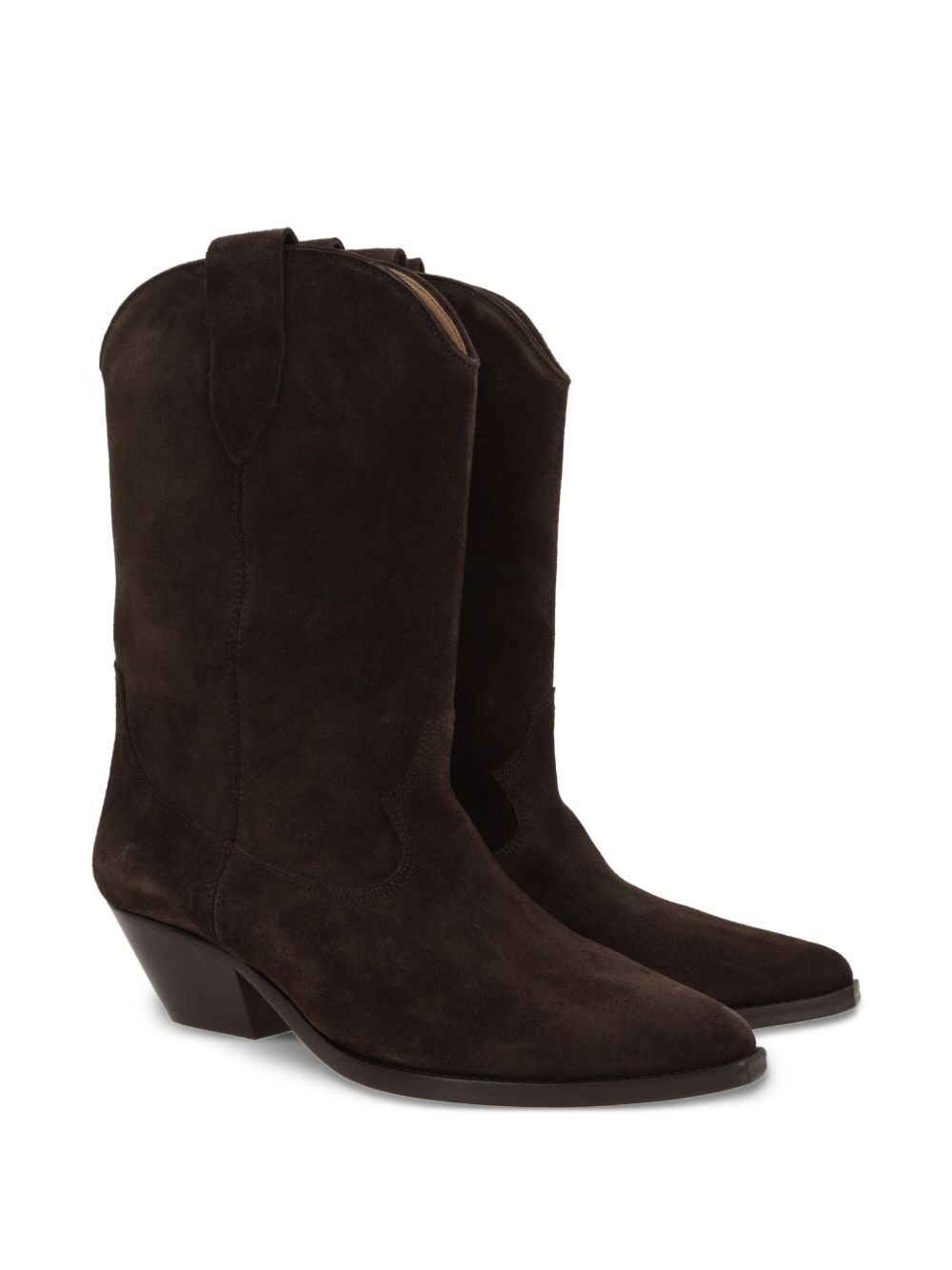 Isabel Marant Boots BROWN – Calf Suede 100% - view 4