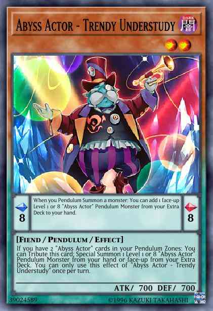 Yu-Gi-Oh! Abyss Actor - Trendy Understudy - LED3-EN052 - Common - 1st Edition