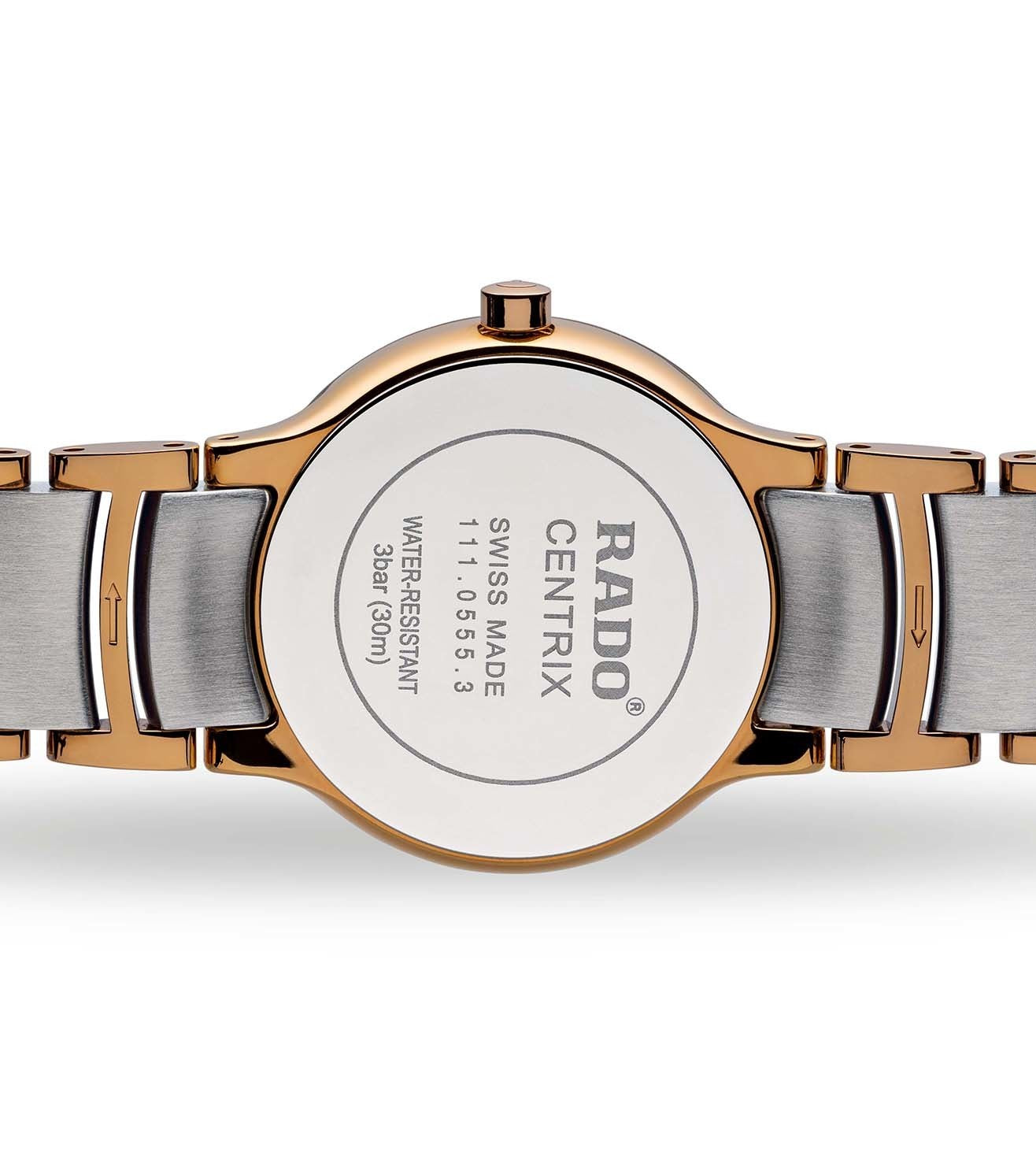 Rado Centrix White Mother-Of-Pearl Dial Women 28mm - view 2