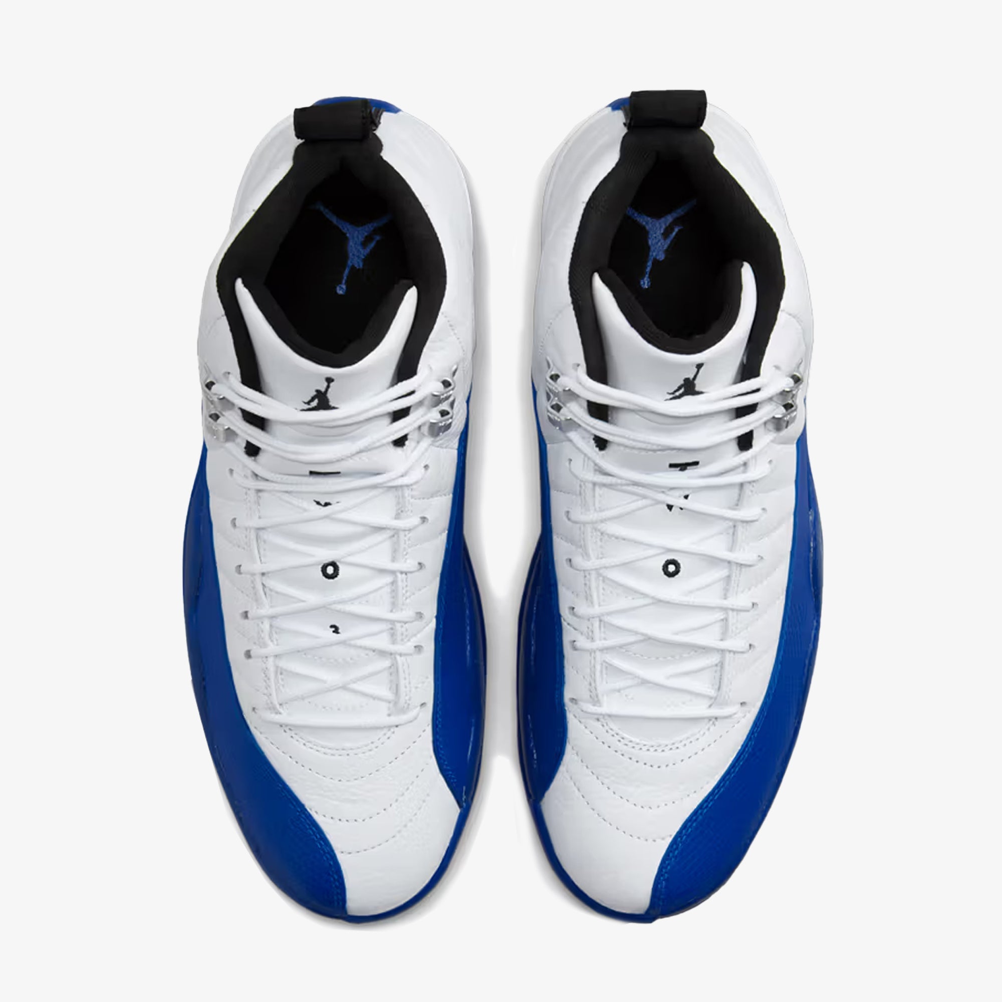 Jordan | Air Jordan 12 Retro { White & Game Royal - view 2