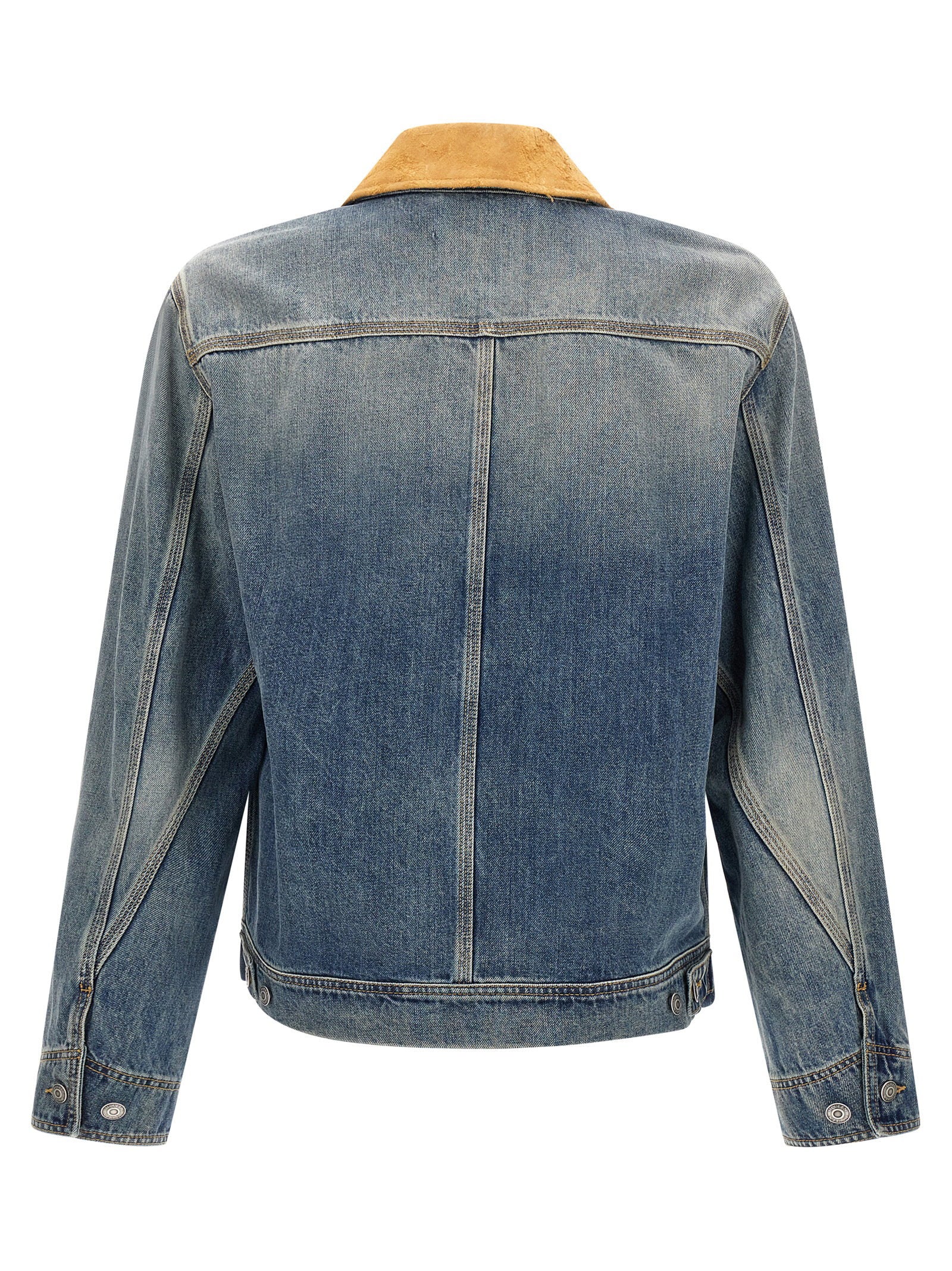 Alexander McQueen Suede Denim Jacket – 100% cotton - view 2