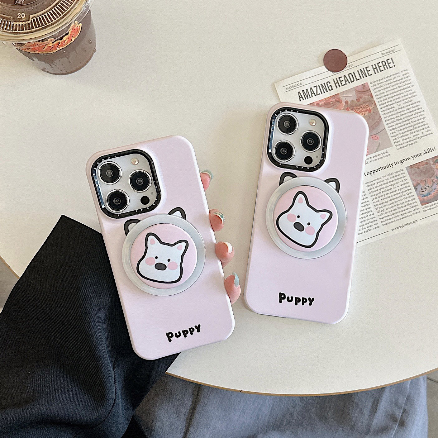 Peeperly Paw Ease Secure Pup Case with Gripper