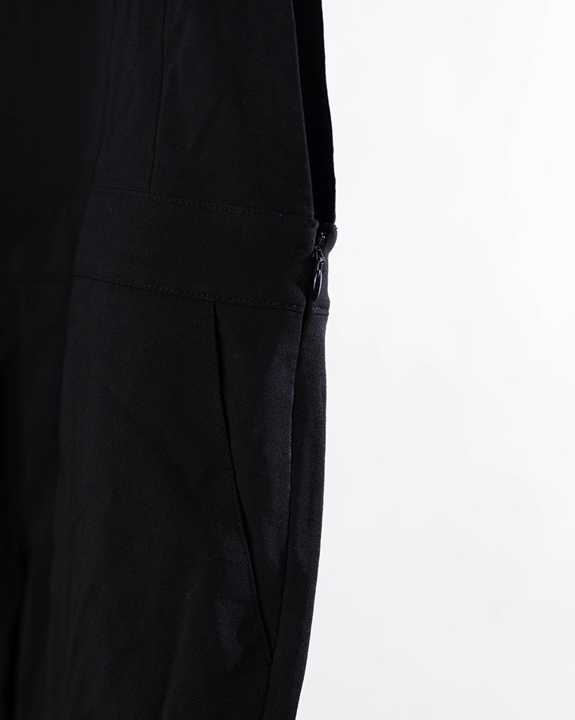 Club Monaco Self-Buckle Jumpsuit- Black - view 3
