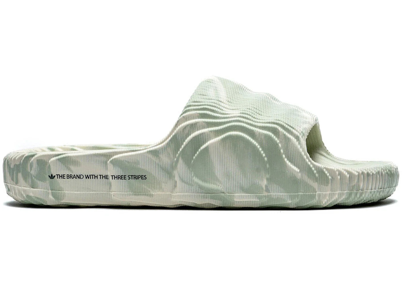 Yeezy adidas Adilette 22 Slides Linen Green - view 2