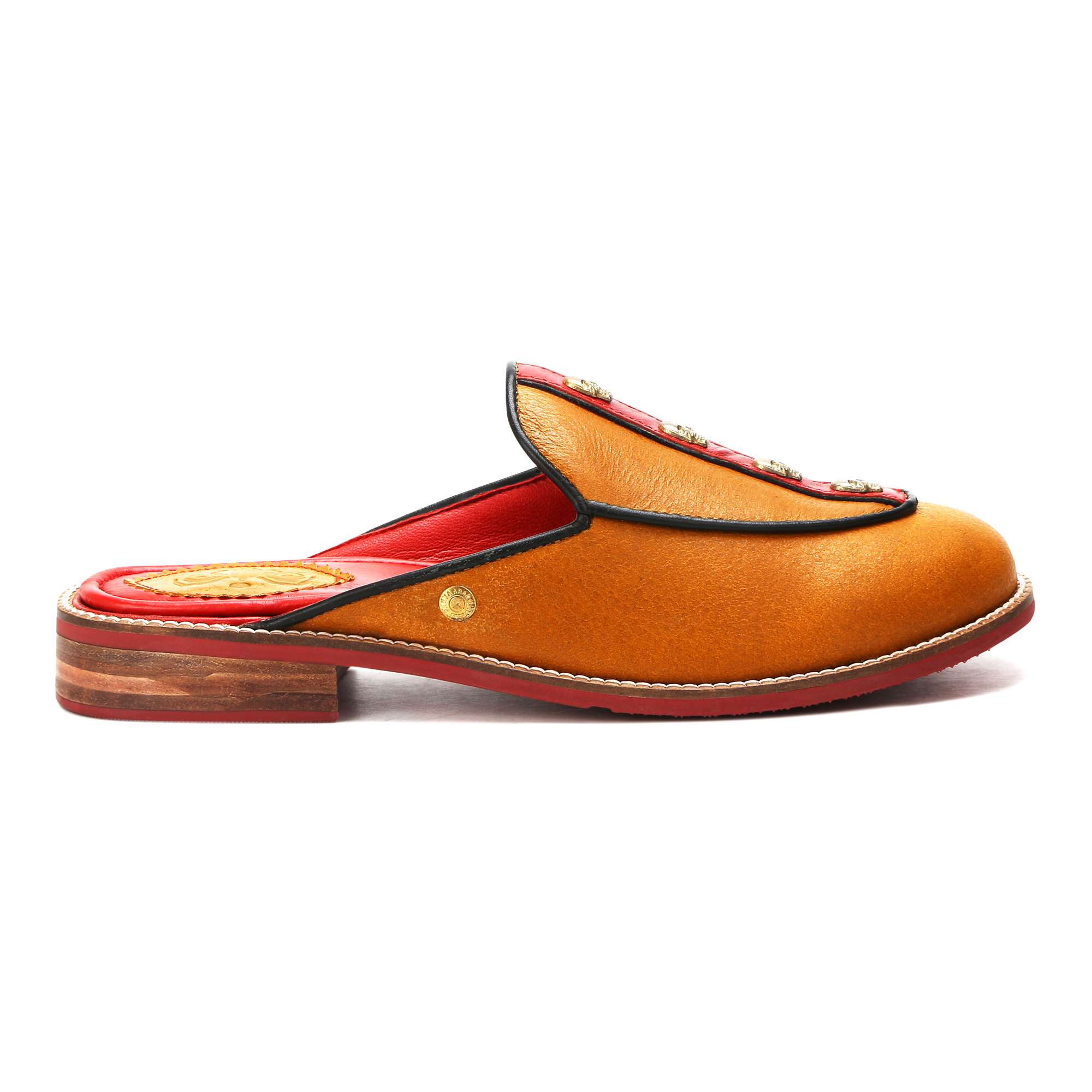 Banjaaran India Cranium Mule for Women – Mustard (discontinued) - view 3