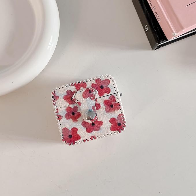 Peeperly Crimson Rich Flower Elegant Case - Airpods - view 3