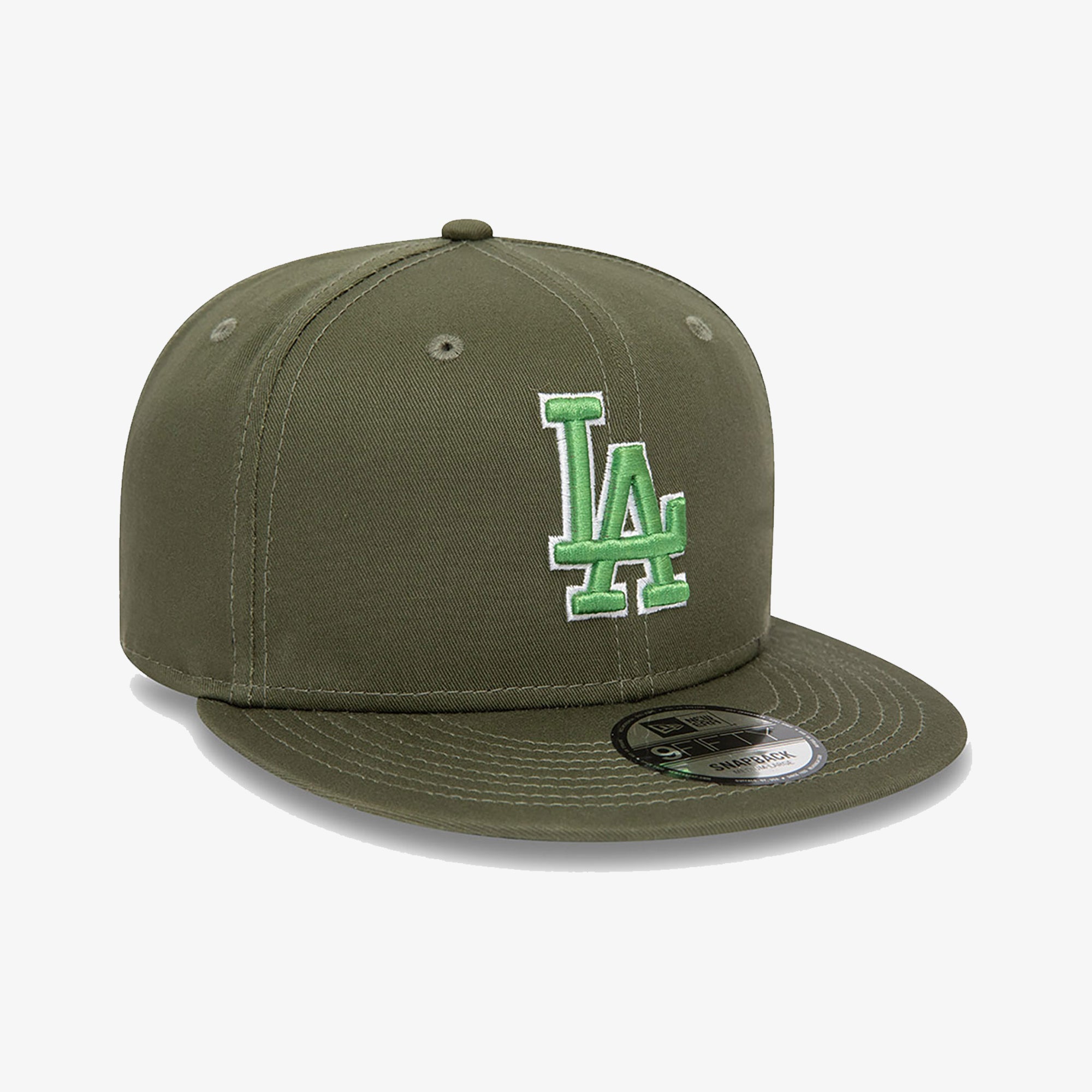 New Era | LA DODGERS MLB OUTLINE 9FIFTY ADJUSTABLE CAP { GREEN - view 2