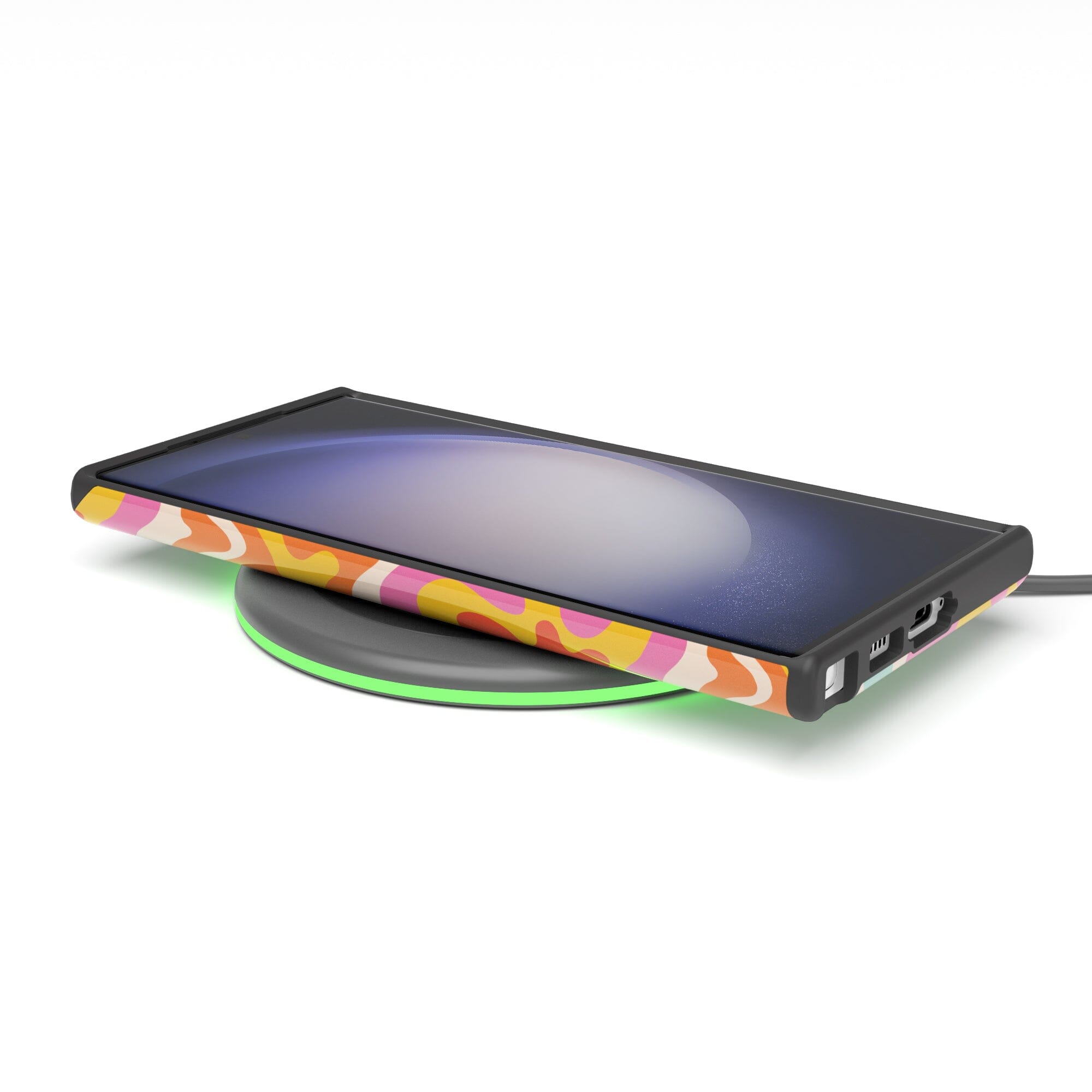 Casetry Tropical Color Splash | Abstract Retro Samsung Case - view 5
