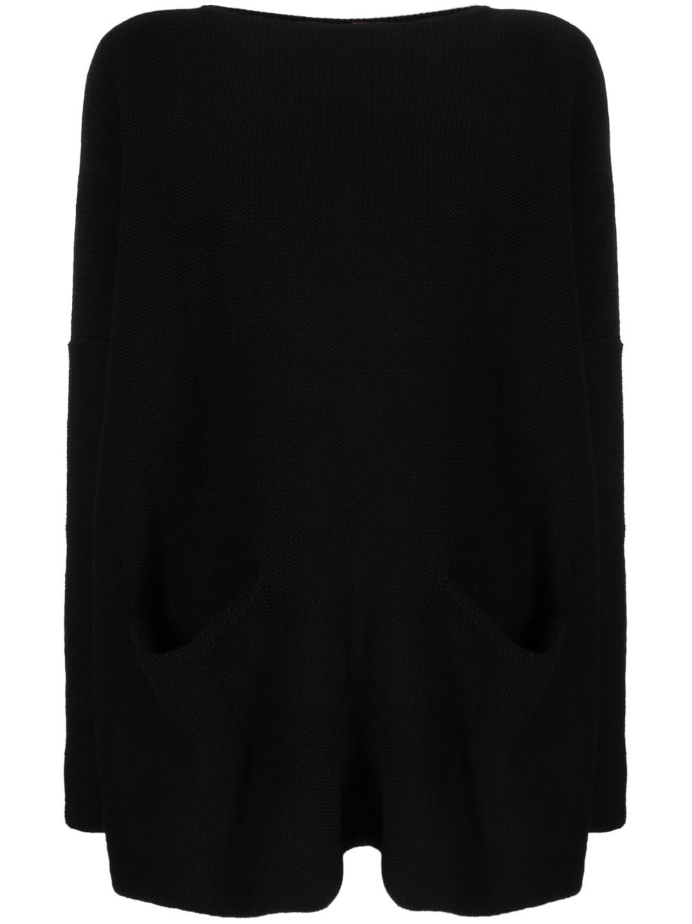 Daniela Gregis Cotton boat-neck sweater – Cotton 100%