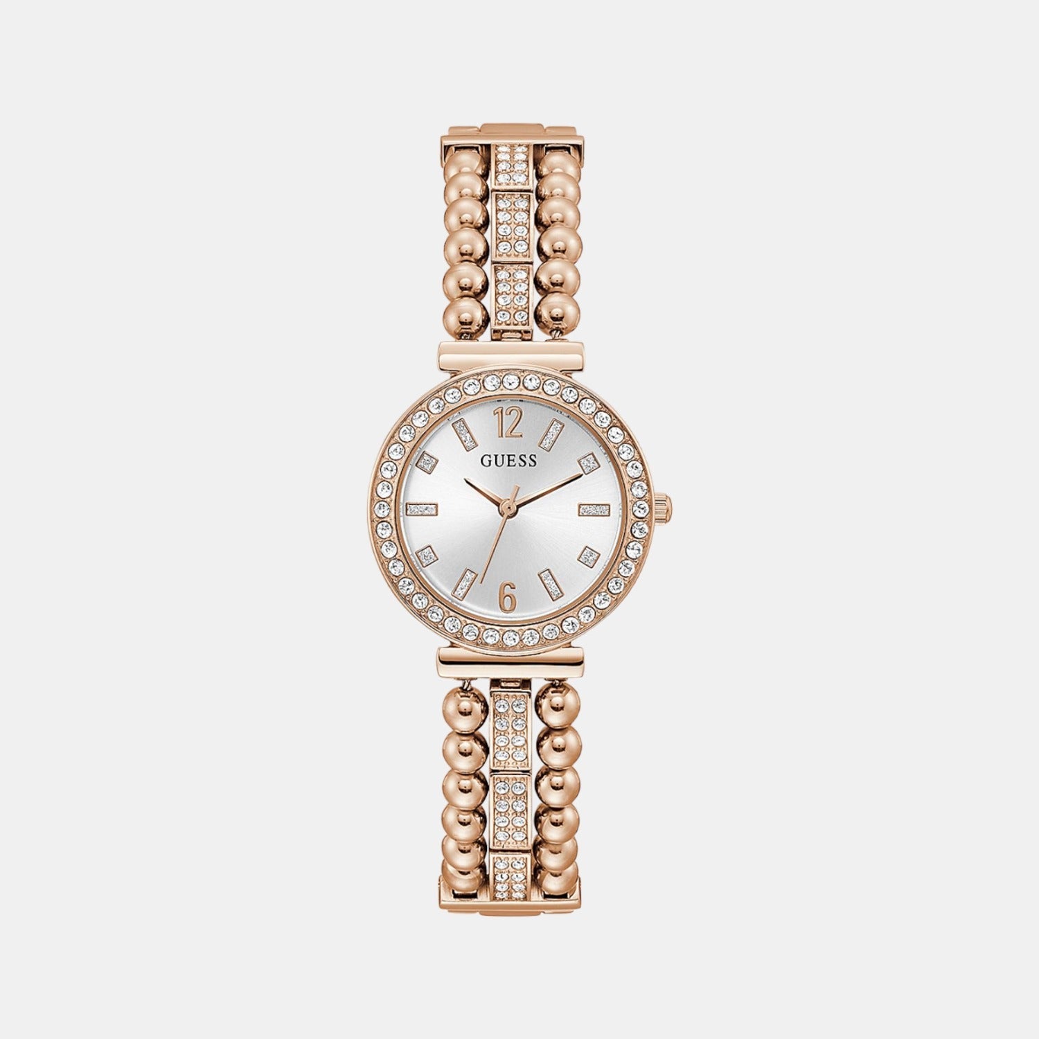 Guess Gala Women Quartz White Dial Analog Stainless Steel Watch GW0401L3