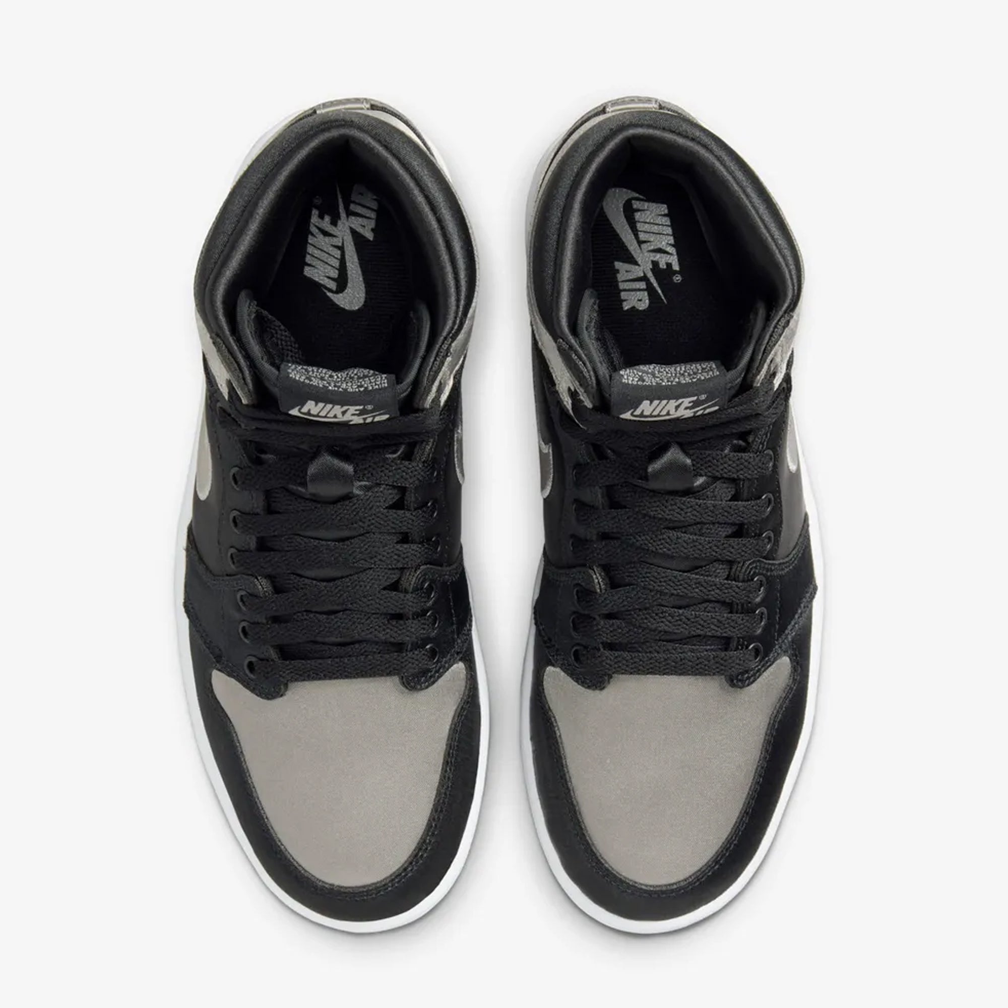 Jordan | AIR JORDAN 1 RETRO HIGH OG { BLACK/MEDIUM GREY-WHITE - view 2