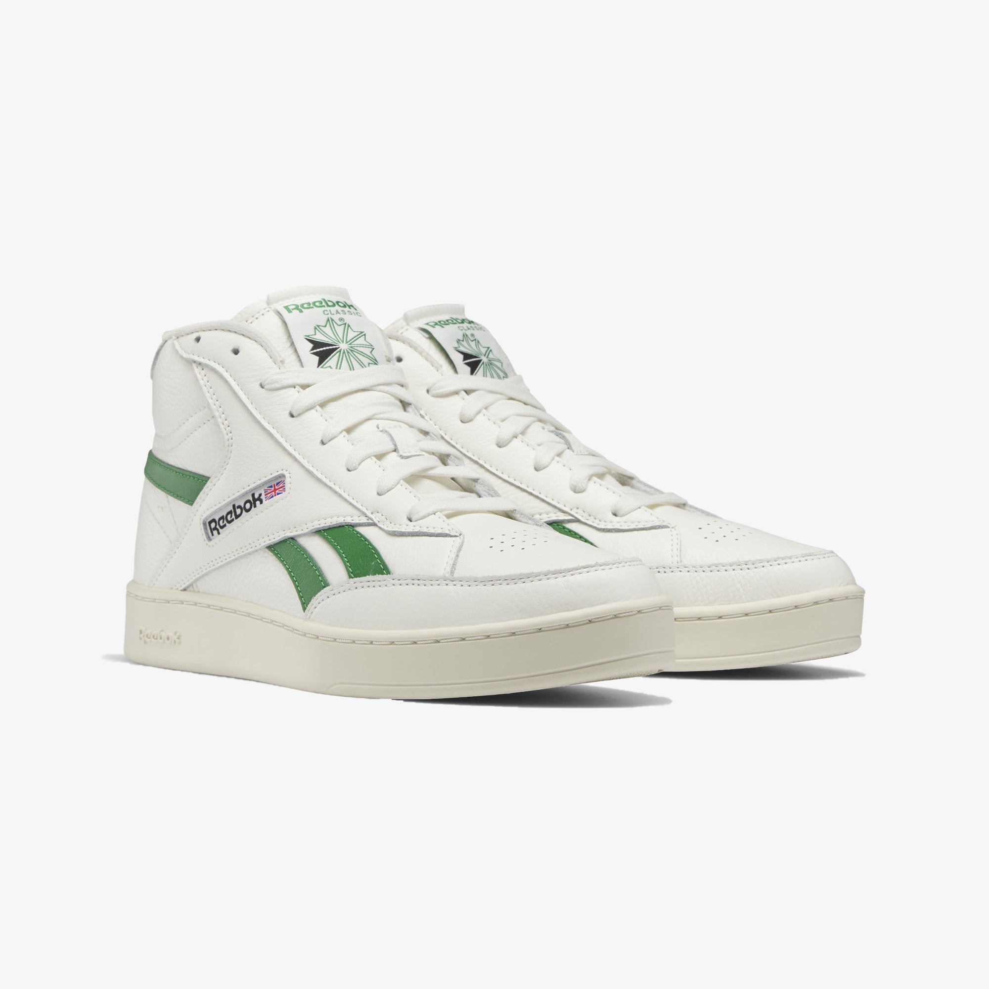 Reebok | CLUB C 85 FORM HI { GLEN GREEN