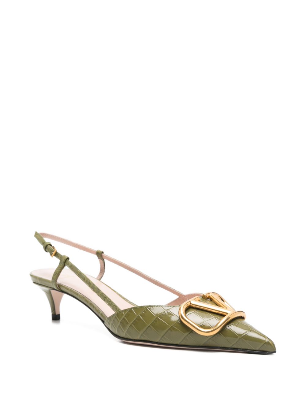 Valentino Garavani VLogo Signature slingback pumps - view 2