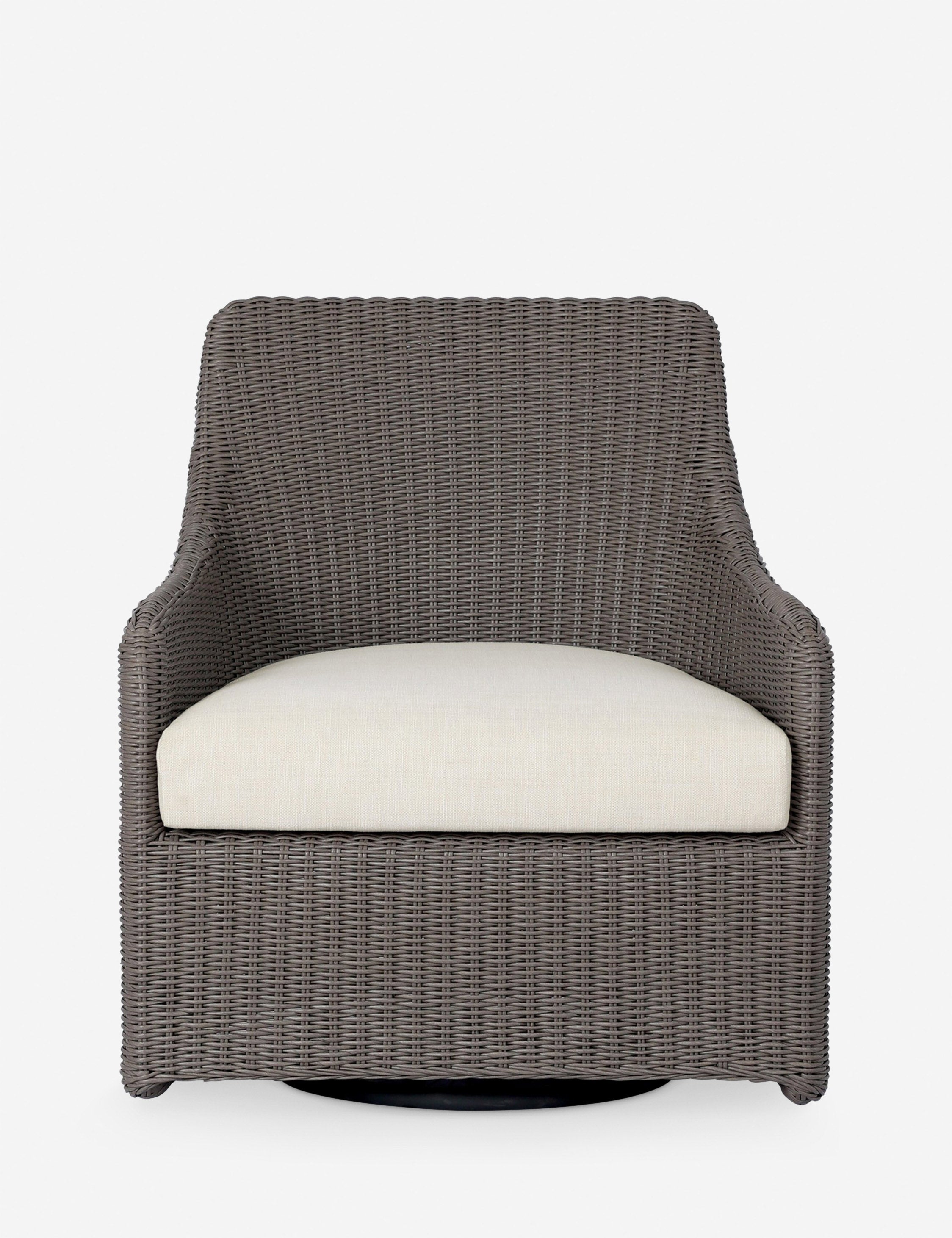Lulu and Georgia Toya Outdoor Swivel Chair - view 2