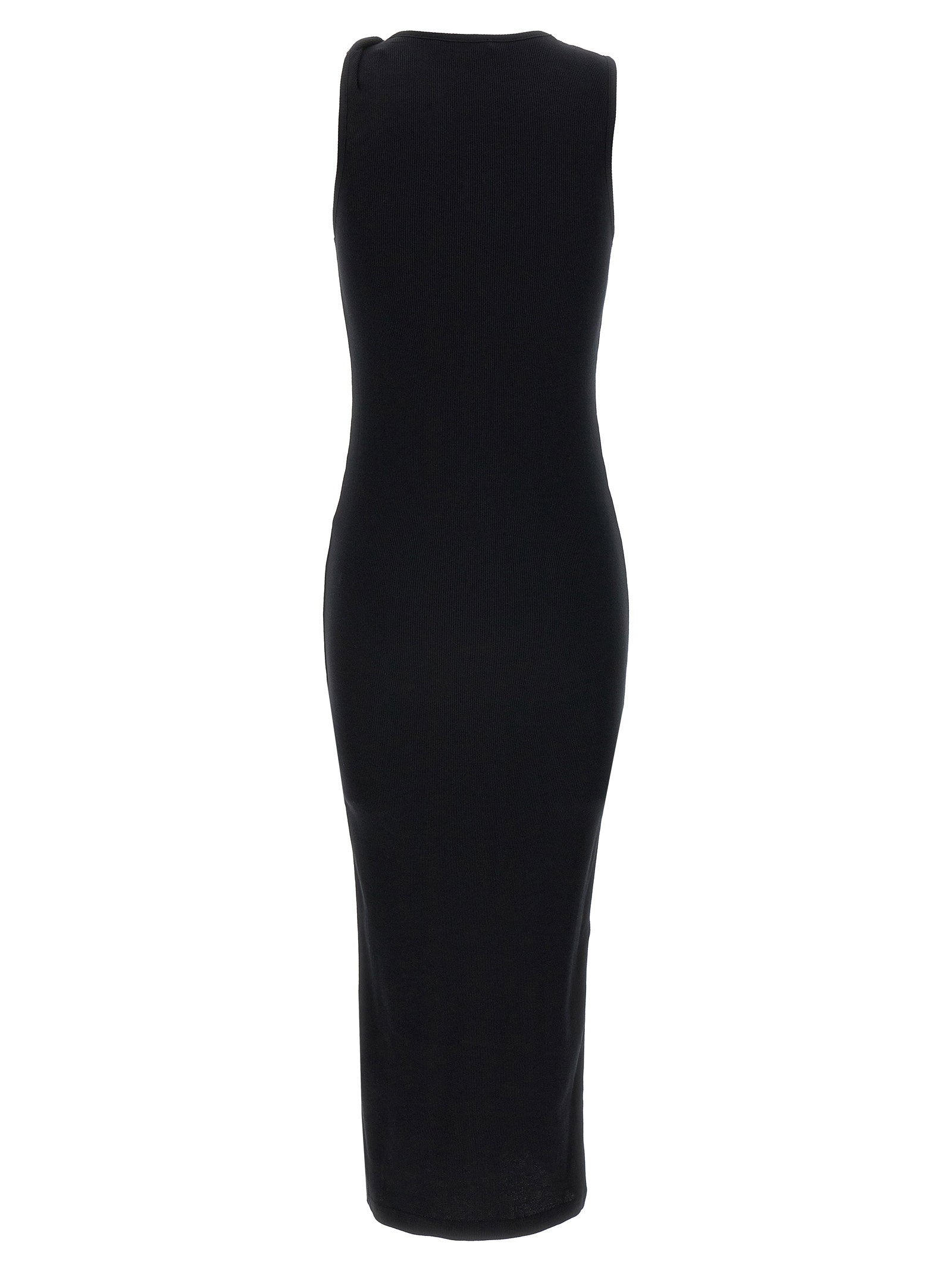 J.w.anderson Logo Ribbed Dress – 100% cotton - view 2