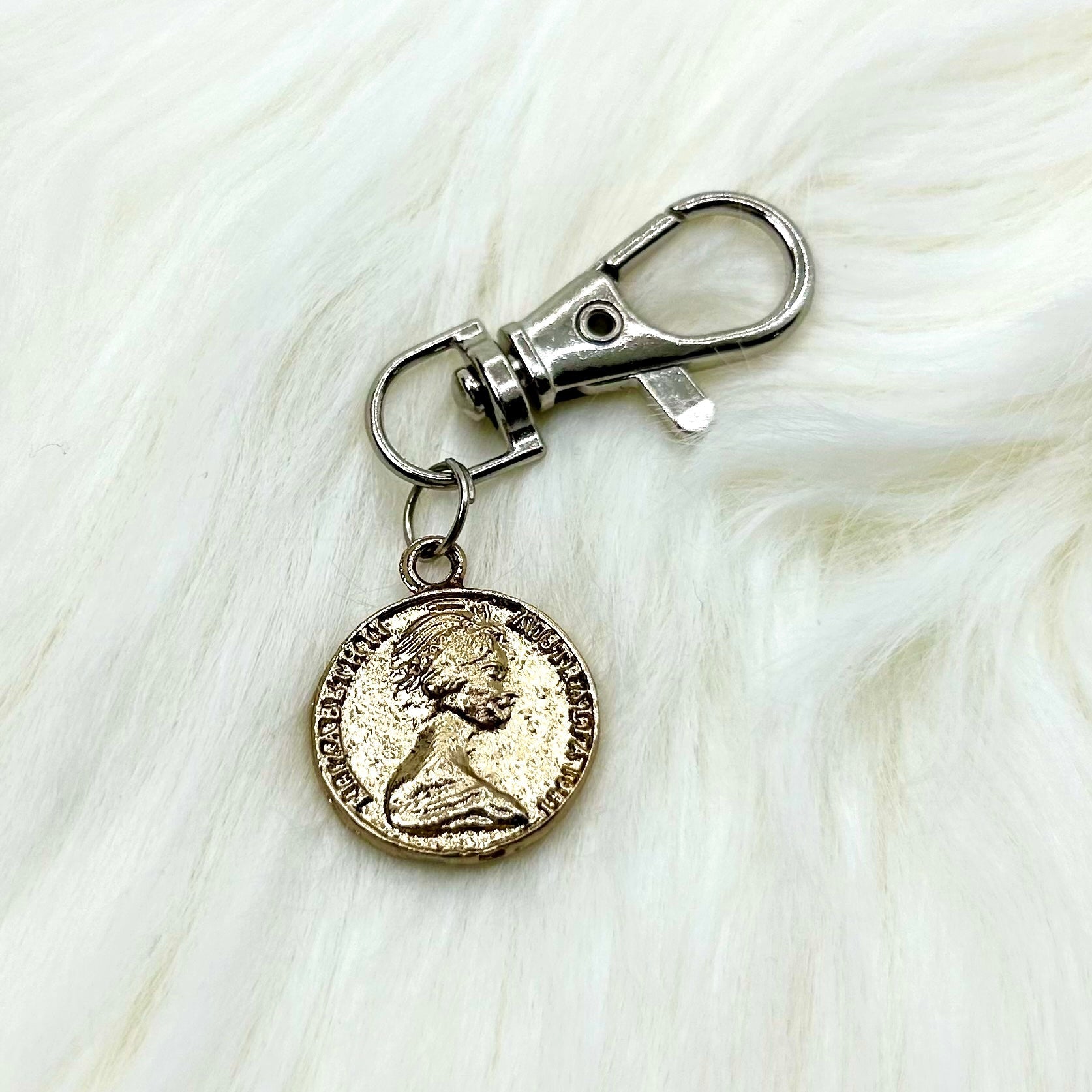 Casebasket Antique Coin Phone Charm - view 2
