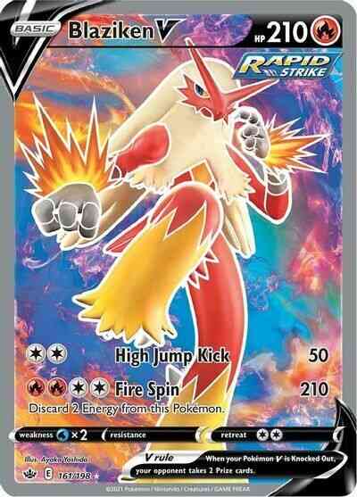 Rare ultra swsh6-161 – Pokémon Blaziken V - 161/198 - Rare Ultra [swsh6-161] [Ultra]