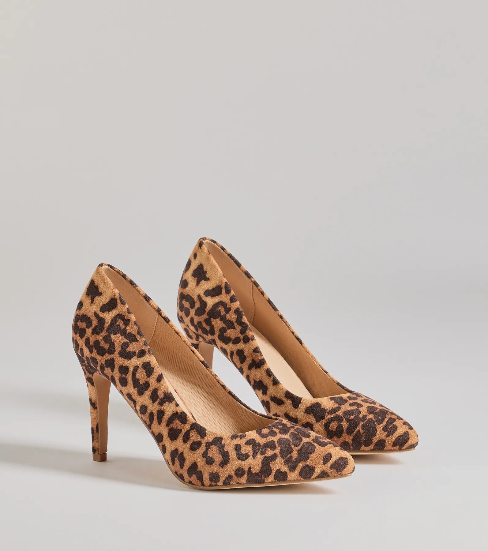 Windsor Spotted Chic Leopard Print Stiletto Pumps